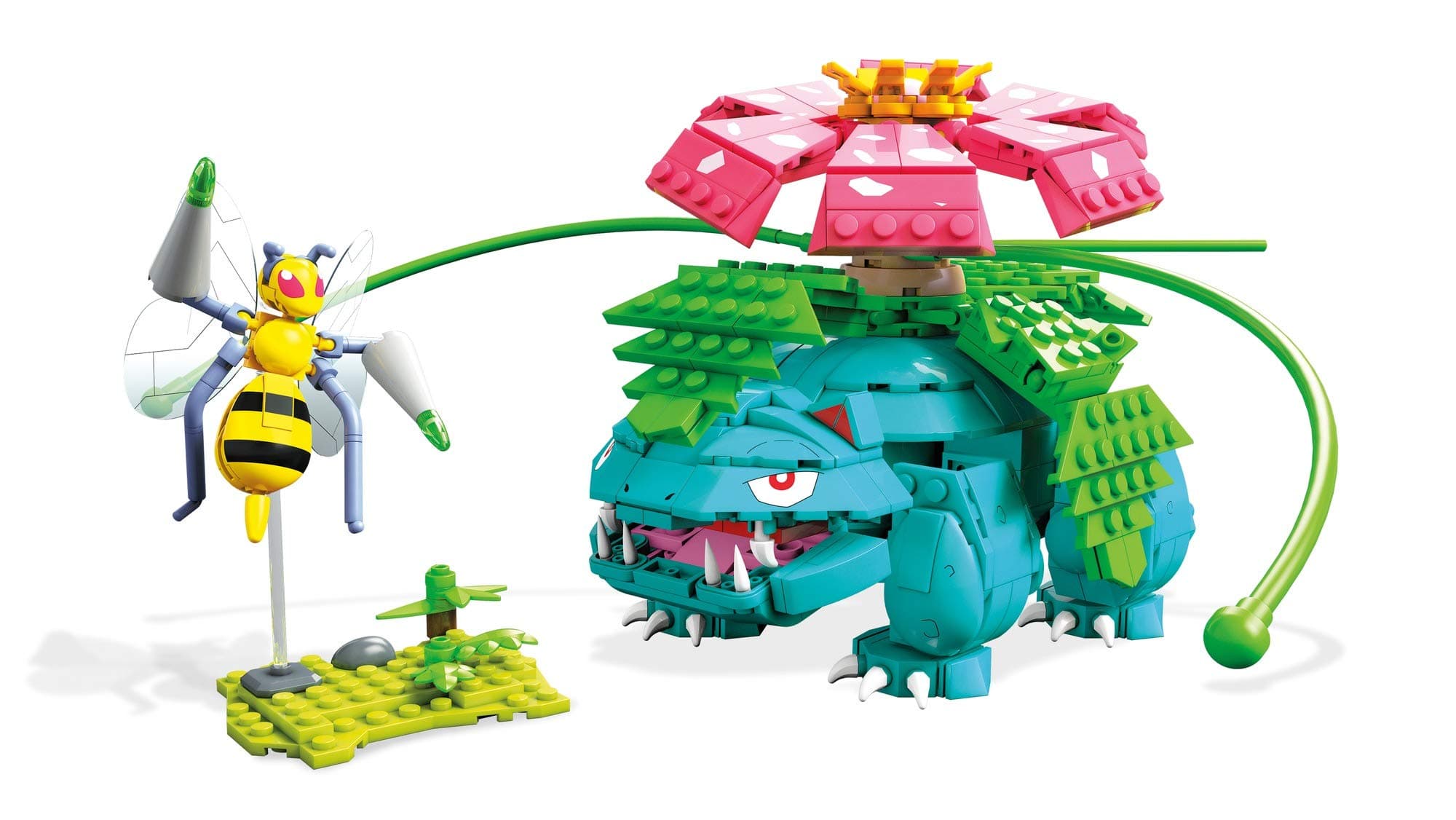 Mega Construx Pokemon Venesaur Vs. Beedrill Duel - Amazon Exclusive