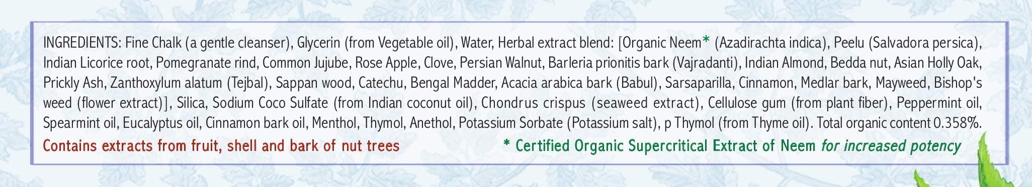 Auromere Fresh Mint Ayurvedic Herbal Toothpaste With 23 Special Herbal Extracts For Optimum Oral Hygiene, 4.16 oz. by Auromere