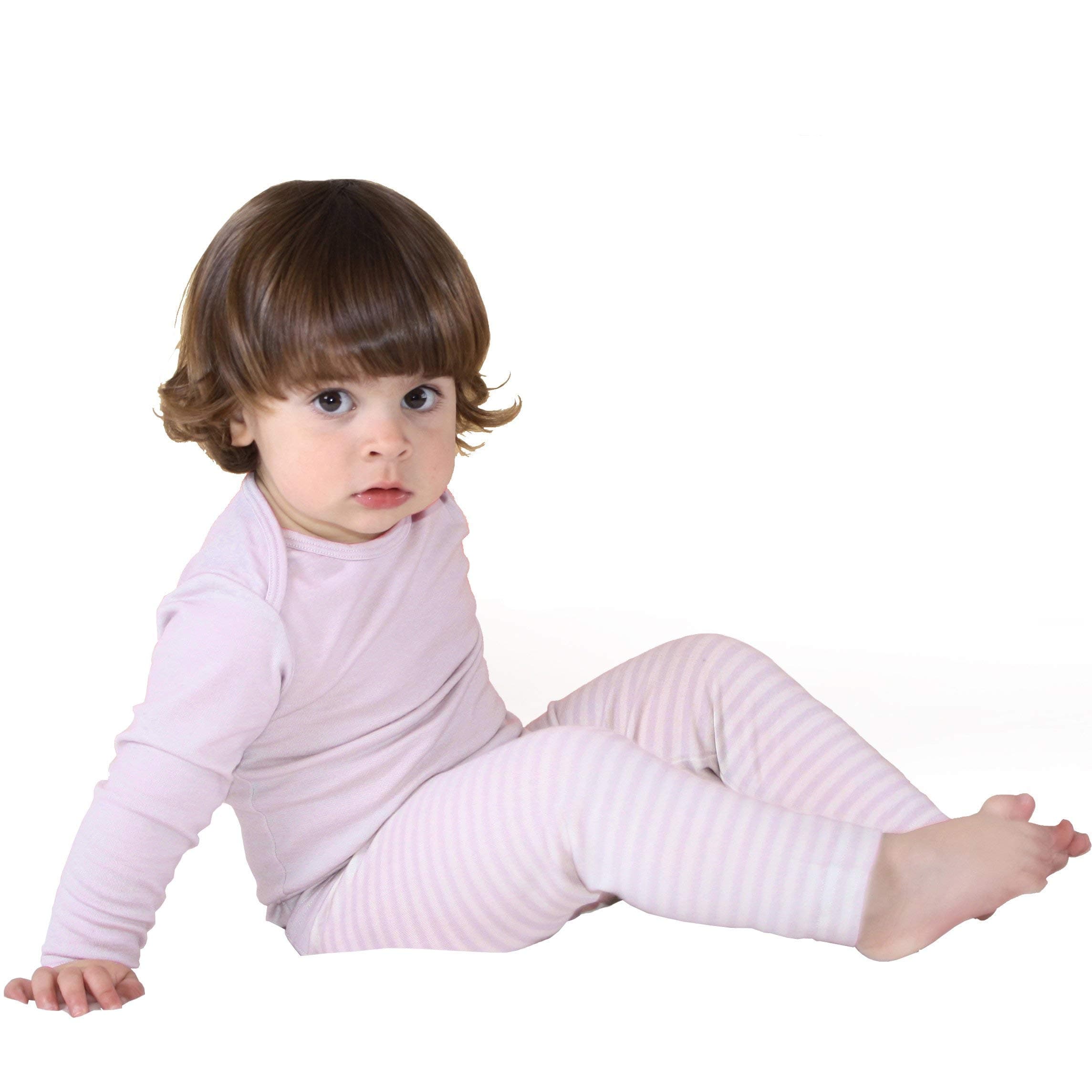 Woolino Long-sleeve Merino Wool Pajamas for Children 1-5 Years