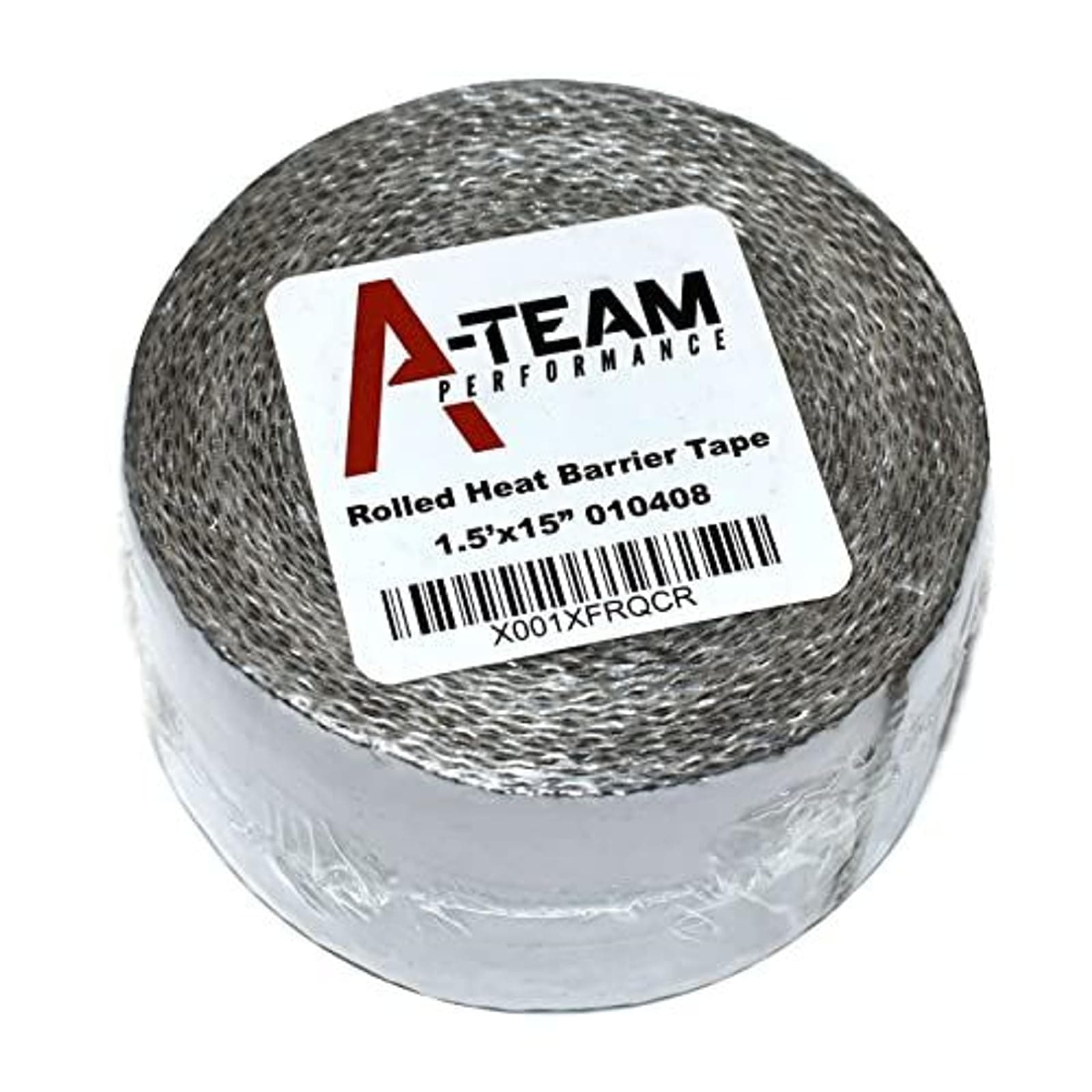 A-Team Performance Heat Shield & Thermal Tape - 1.5 in x 15 ft Roll, Silver - Radiant Barrier & Reflective Roll with High-Temp Insulation - 2000 Degree Tape - Exhaust Heat Wrap for Hoses & Wiring