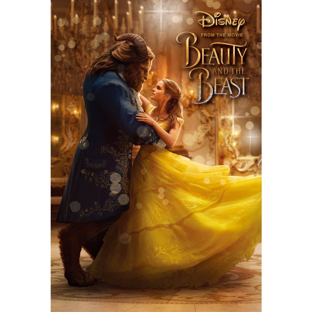 Disney Beauty and The Beast"Bell and Beast"3D Lenticular Card/Postcard