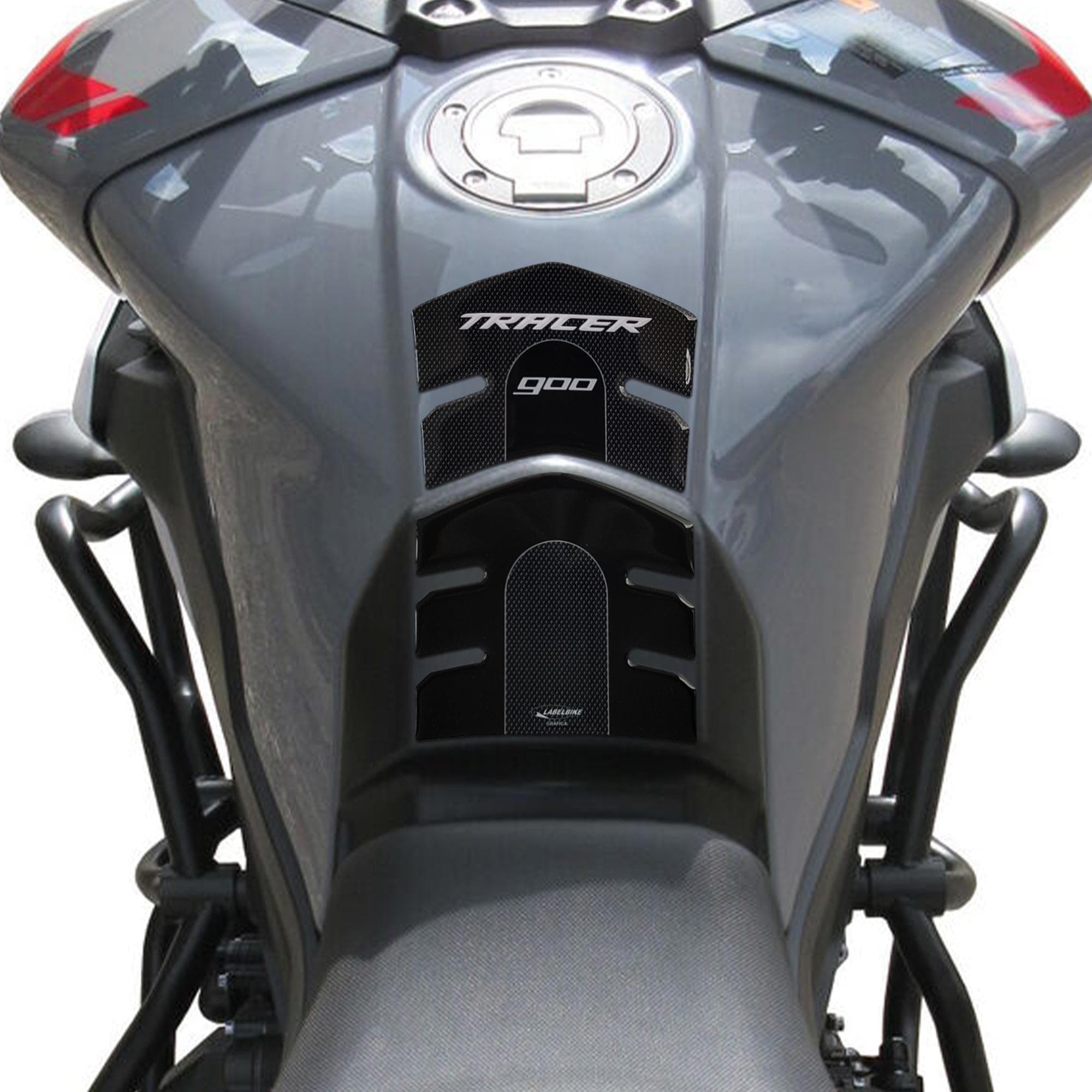 labelbike - 3D Tank Pad Sticker Motorcycle compatible with Yamaha Tracer 900 2018-2020