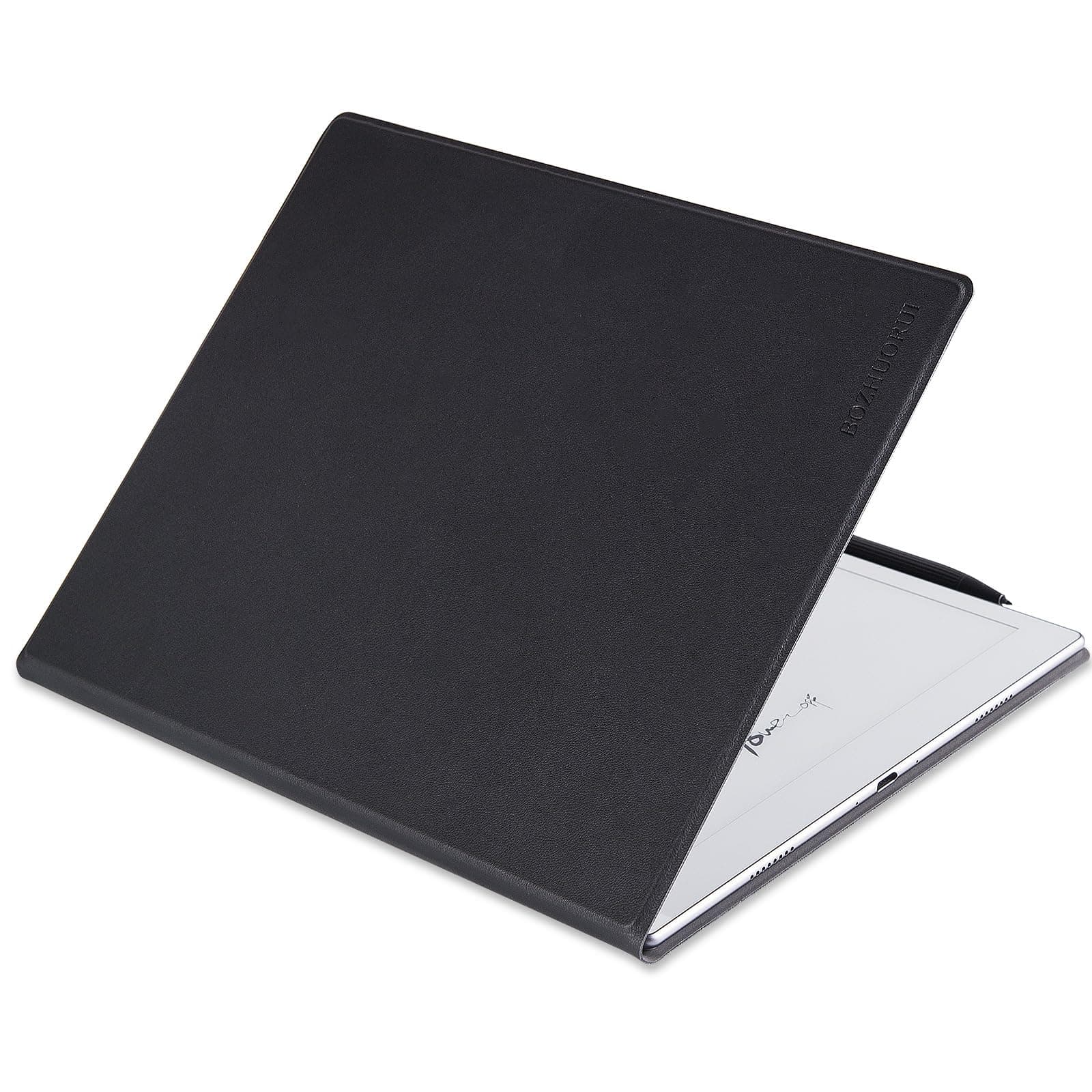 BOZHUORUI Magnetic Case for Onyx Boox Go 10.3/Boox Tablet Go 10.3 Lumi (1th/2th Gen,2024/2026 Released),with Auto Sleep/Wake,Slim & Lightweight,PU Leather Protective Cover,Black