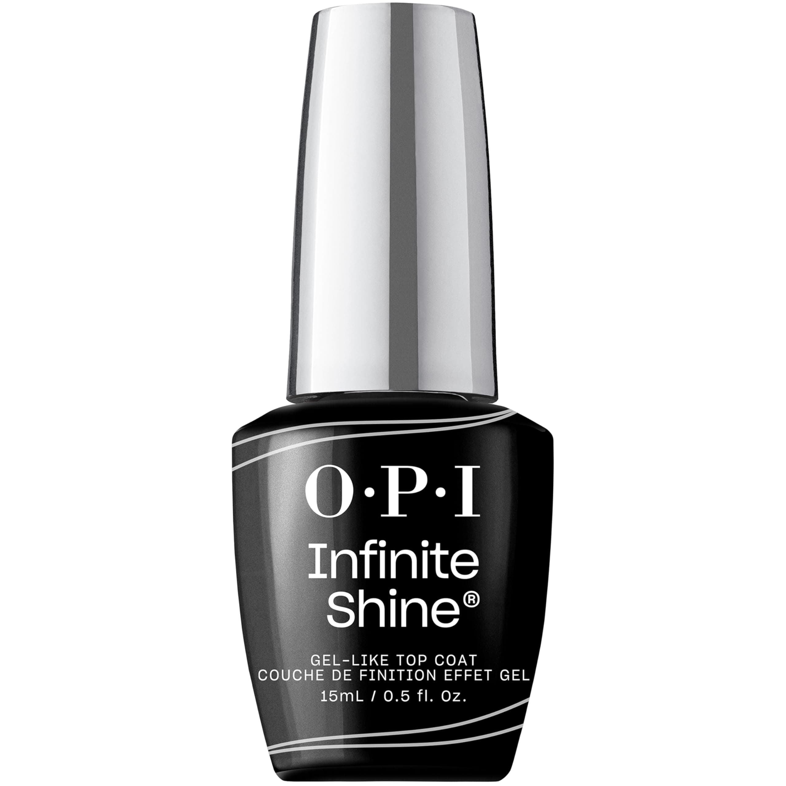 OPI Infinite Shine Long Wear Nail Polish | Clear Gel Like Nail Polish Base Coat & Top Coat | Vegan, Long Lasting, Protects Nails