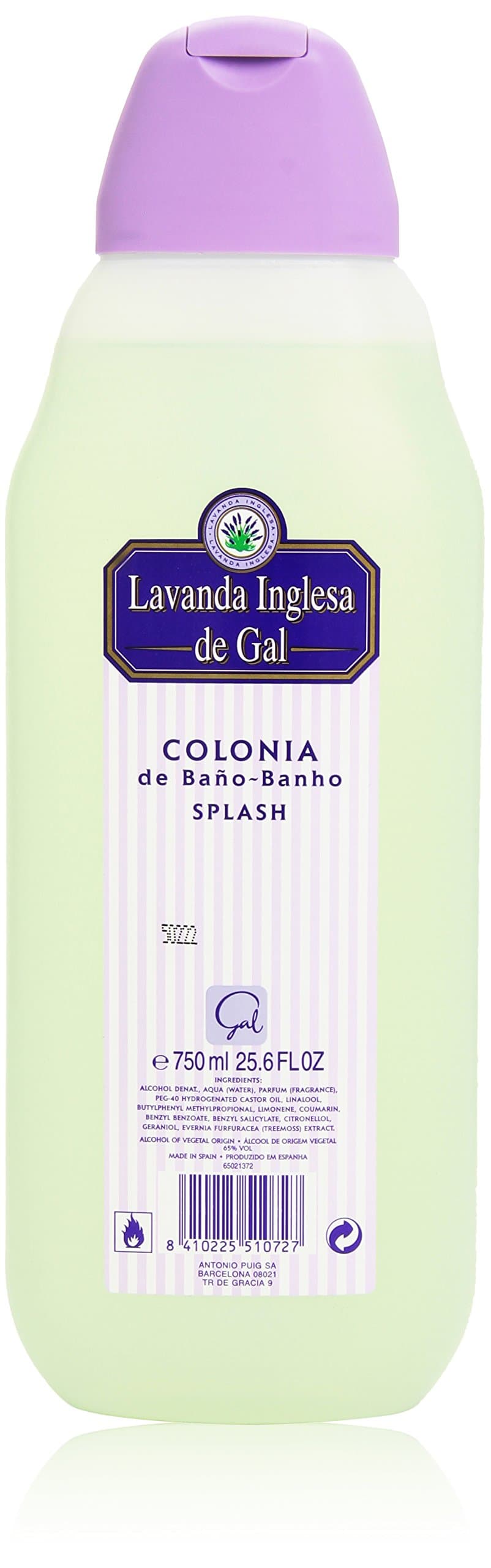 Lavanda puig lavanda inglesa gal eau de cologne 750ml