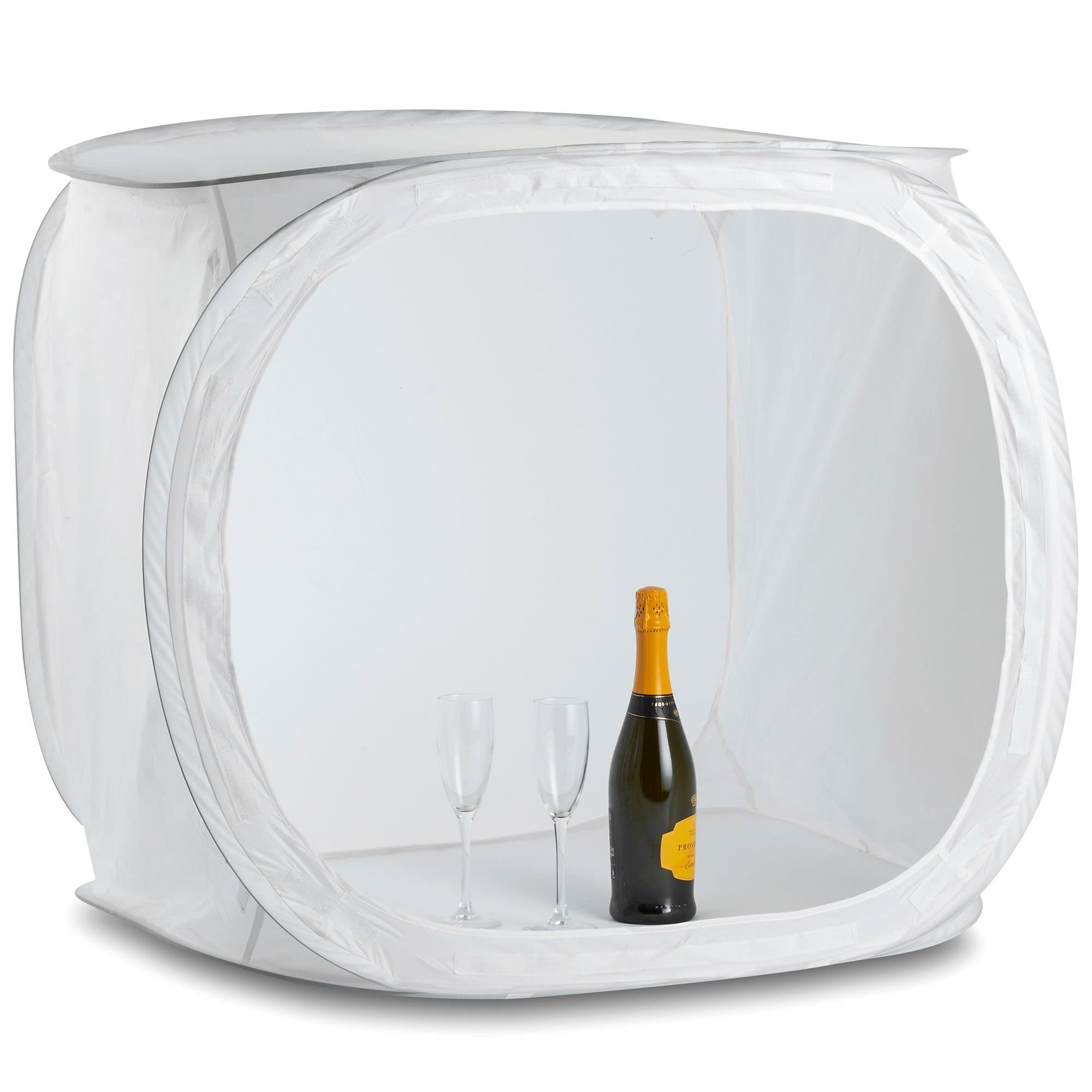 eSecure 80cm Photo Soft Light Box Tent Cube with 4 Colour Backdrop