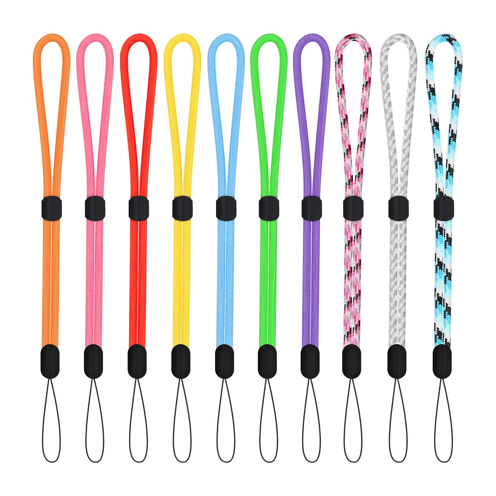 Phone lanyard Hand Wrist Strap Short for USB Key chain Camera Wallet ID Name