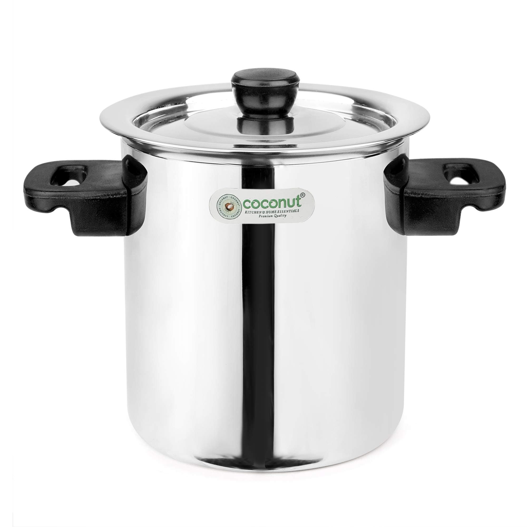 Coconut Stainless Steel Traditional Milk Boiler/Tall Milk Boiler - Capacity - 2000ML