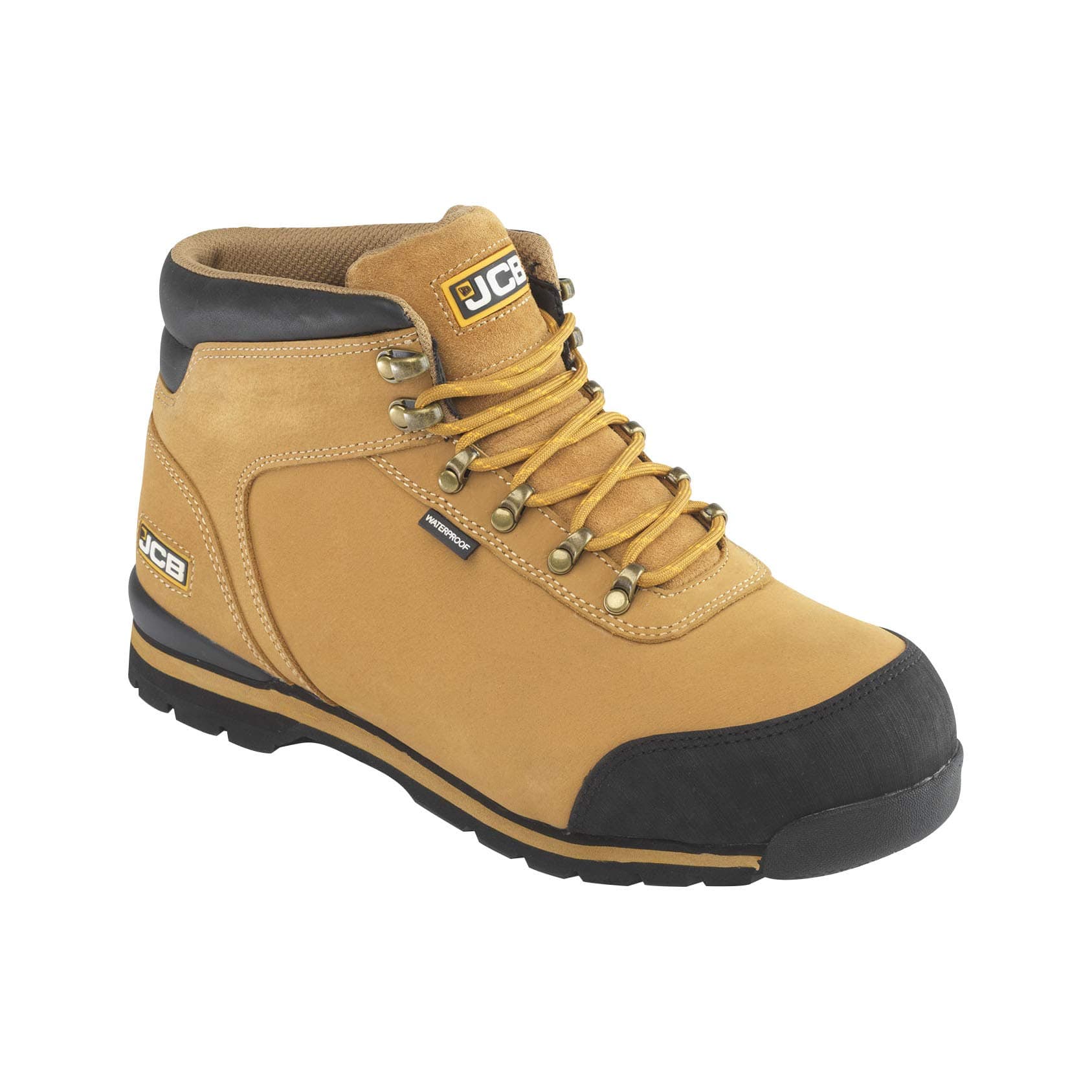 JCB Mens 3cx/H Safety Boots Honey 10 UK, 44 EU