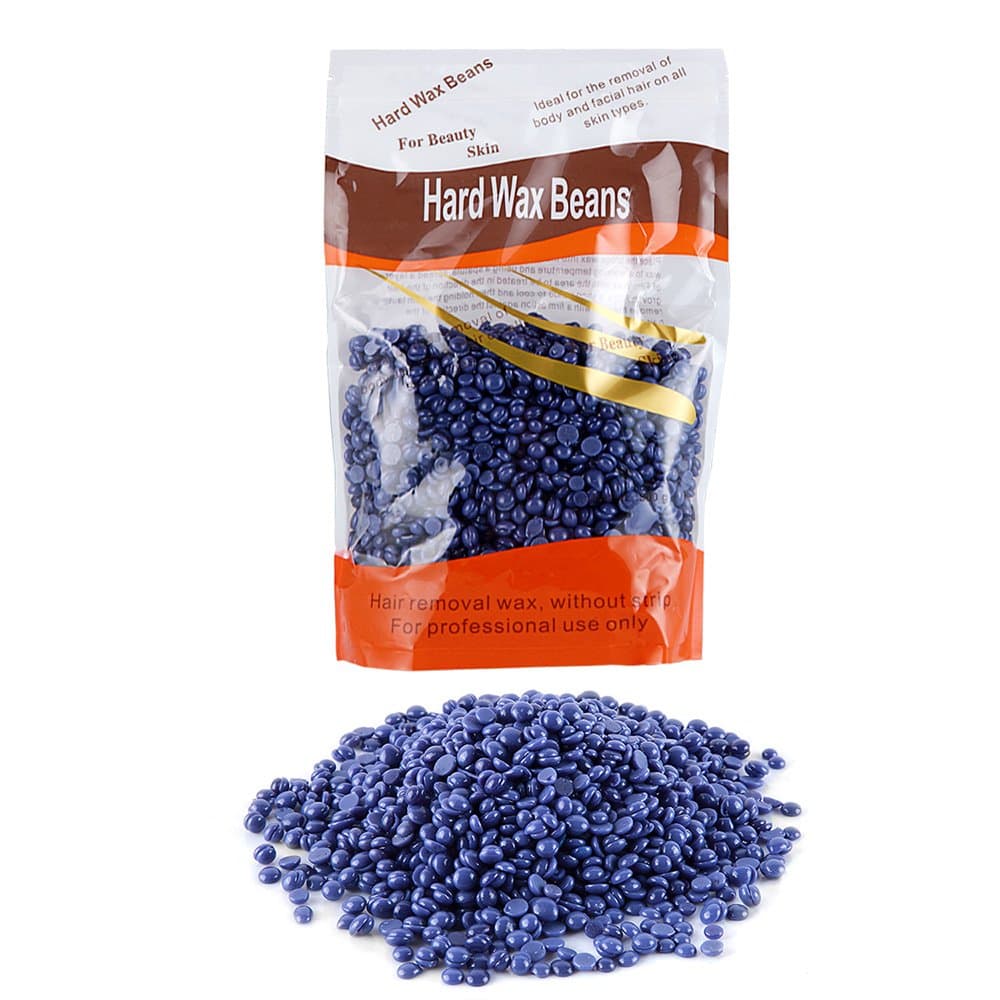 Hard Body Wax Beans, Hair Removal Depilatory Granules Wax Beads for Women Men 300g/10oz By Comfy Mee (Lavender)