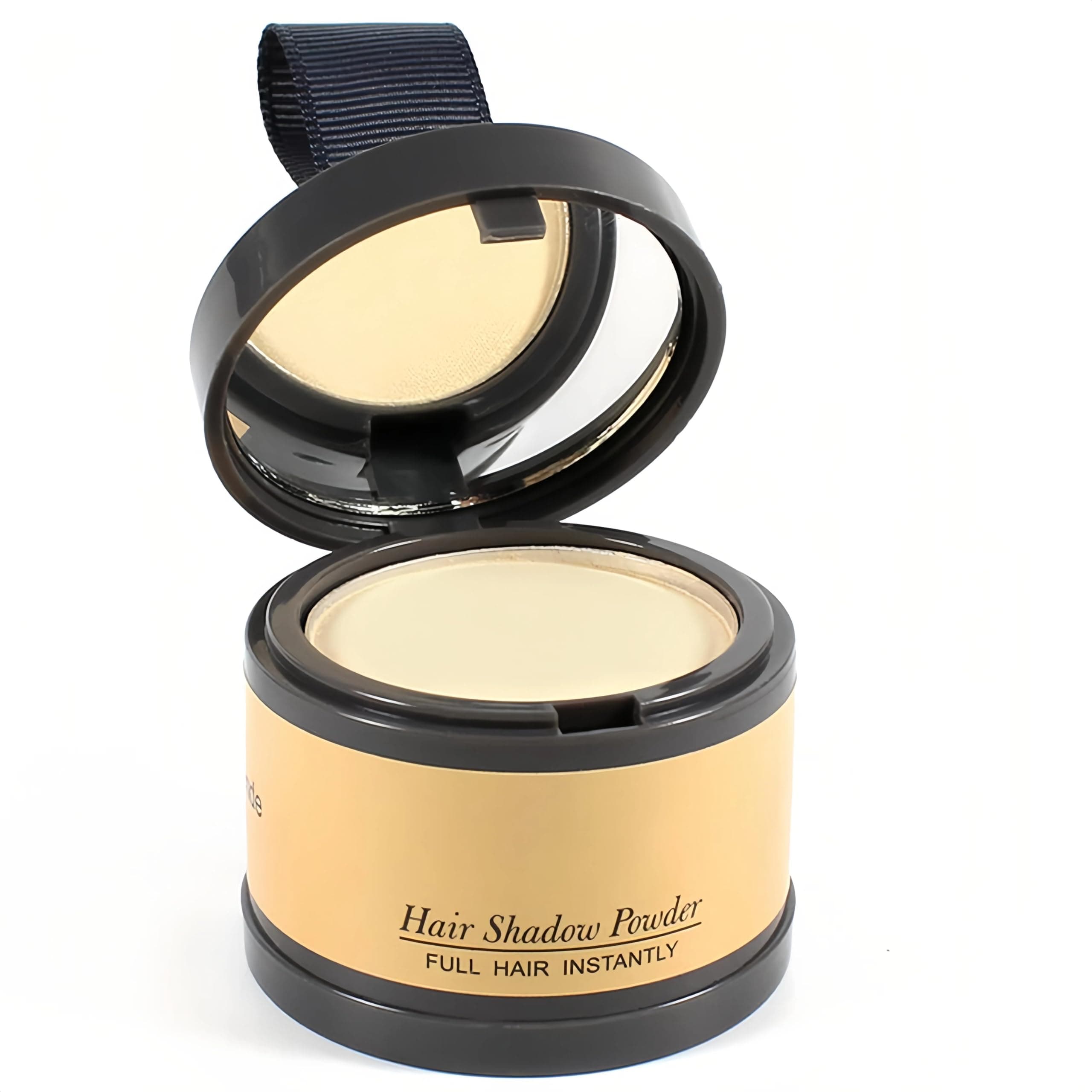 gowwim Hairline Powder (Light Blonde) Hair Dye, Instantly Color Shadow Cover for Gray Roots, Touch-Up for Thin Hair 4g