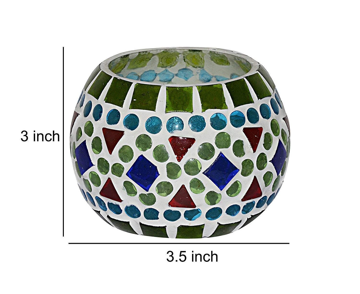 Glass Turkish Moroccan Candle Holder Tea Light Lamp