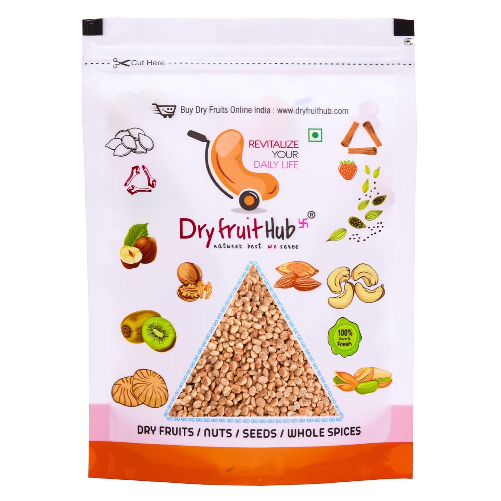 Dry Fruit Hub Chironji 500gm, Almondette Seeds,Chironji Dry Fruits,Charoli,Almondette kernels (Chironji 500gm)
