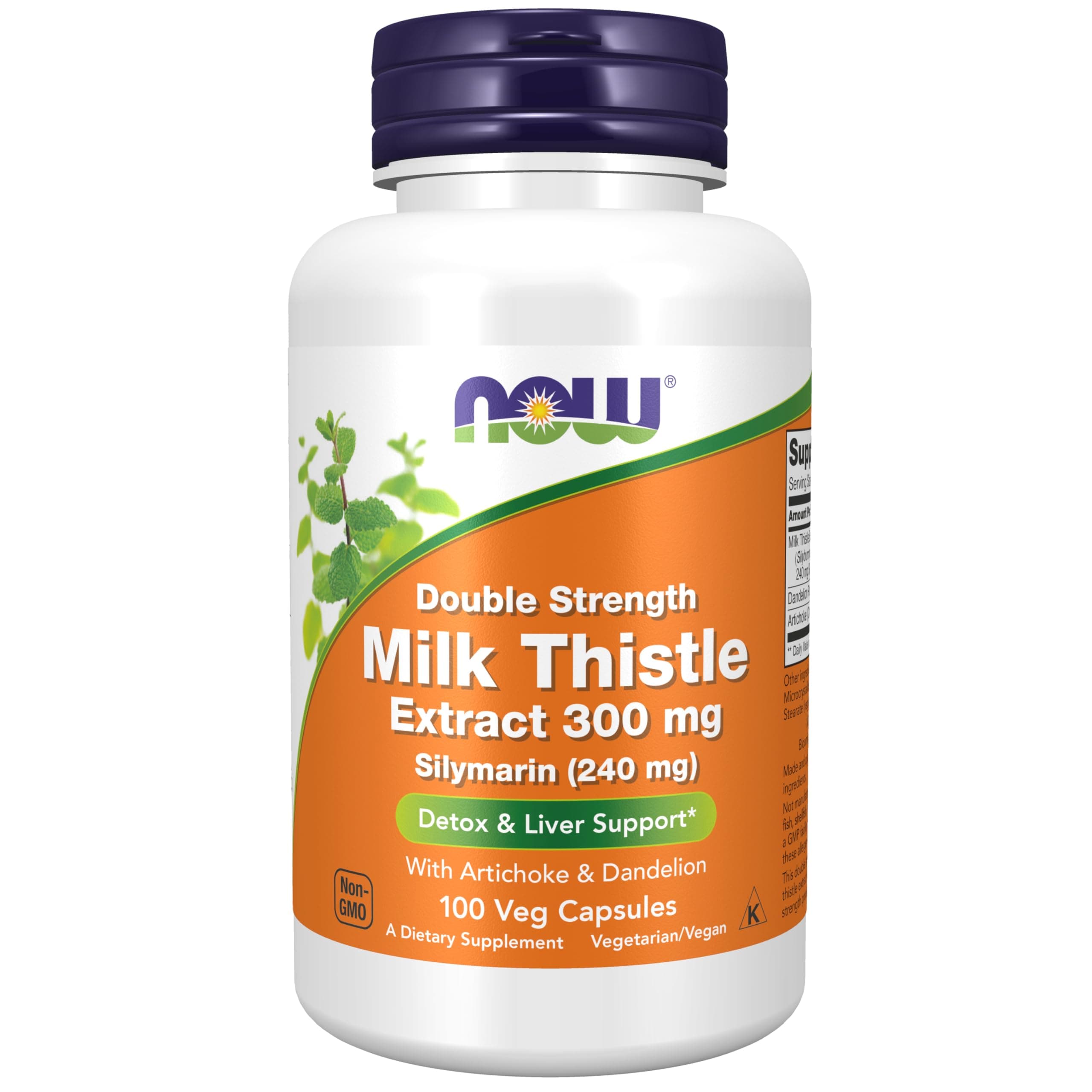 Foods Silymarin Milk Thistle - 300 Mg, 100 Veggie Capsules