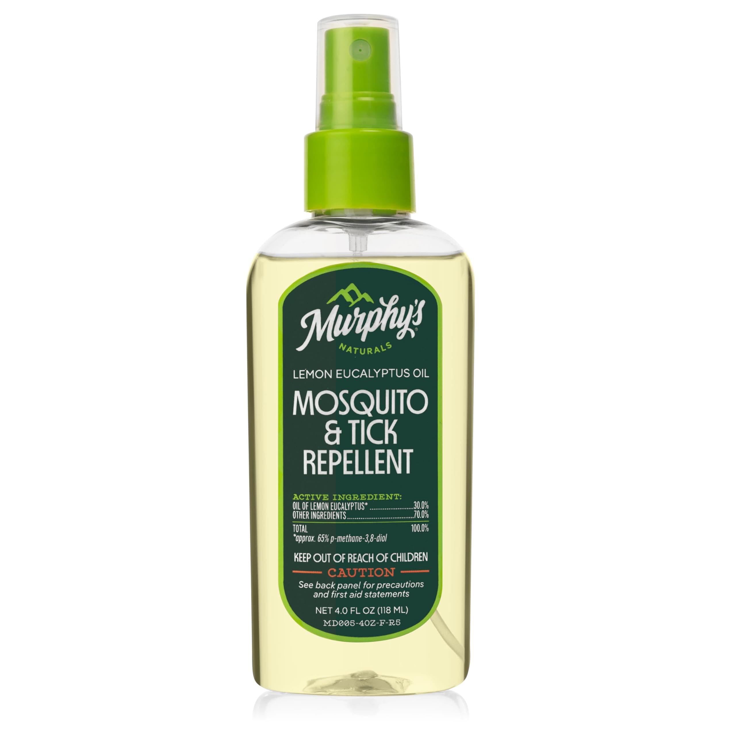 Murphy's Naturals Murphy's Naturals Lemon Eucalyptus Natural Insect Repellent, 4-Ounce Pump Spray