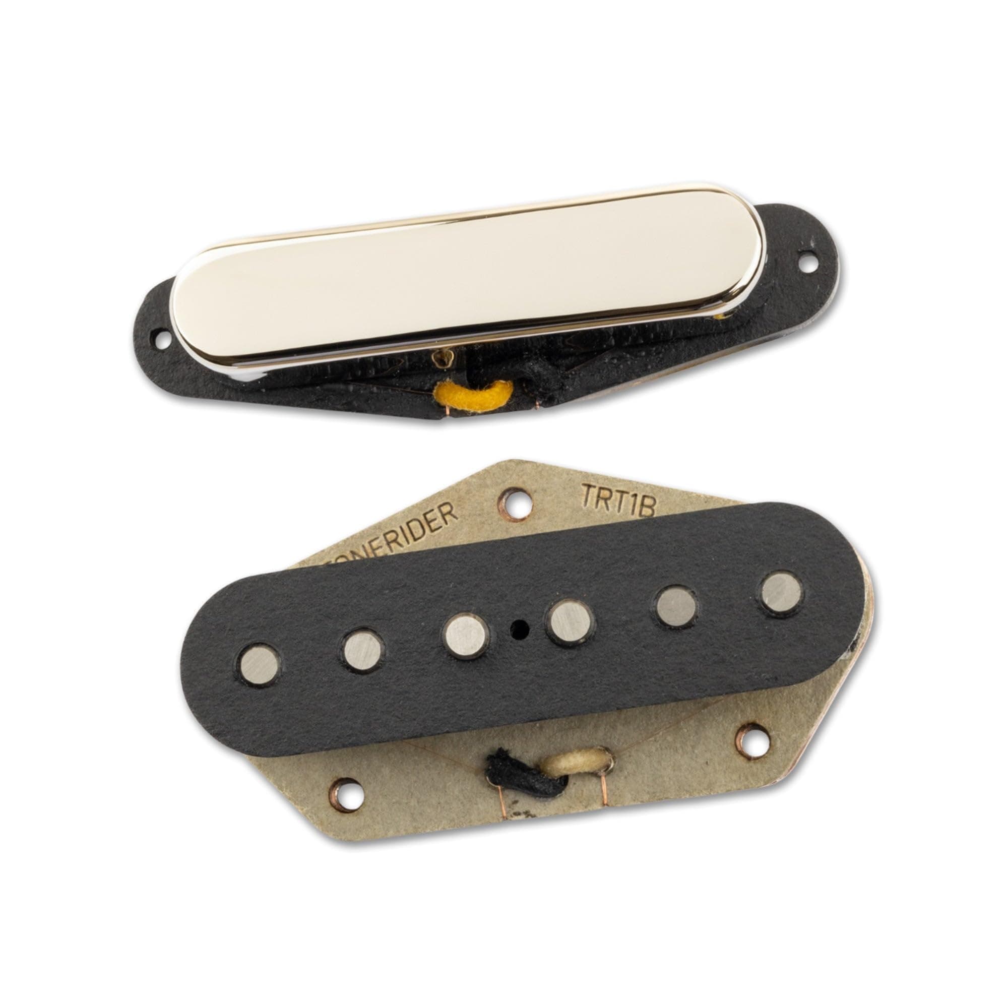 Tonerider Vintage Plus Telecaster Pickup Set, Nickel Cover, Right-Handed, Alnico 5 Magnets, Perfect For Country And Rock, 5-Year Warranty