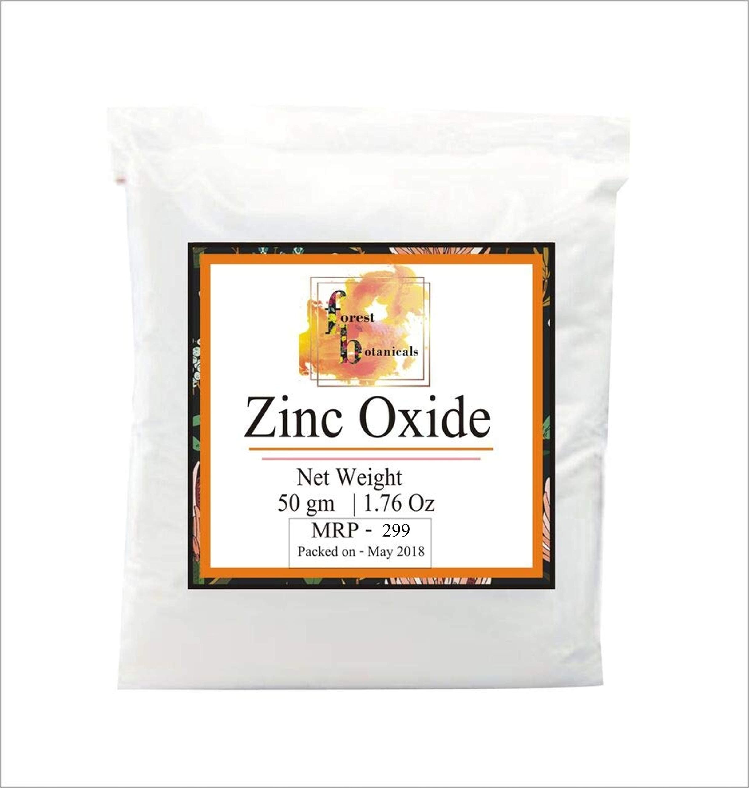 Zenvista Meditech Forest Botanicals Zinc Oxide Powder IY Skin care Cosmetics Raw Material Best sun Protection