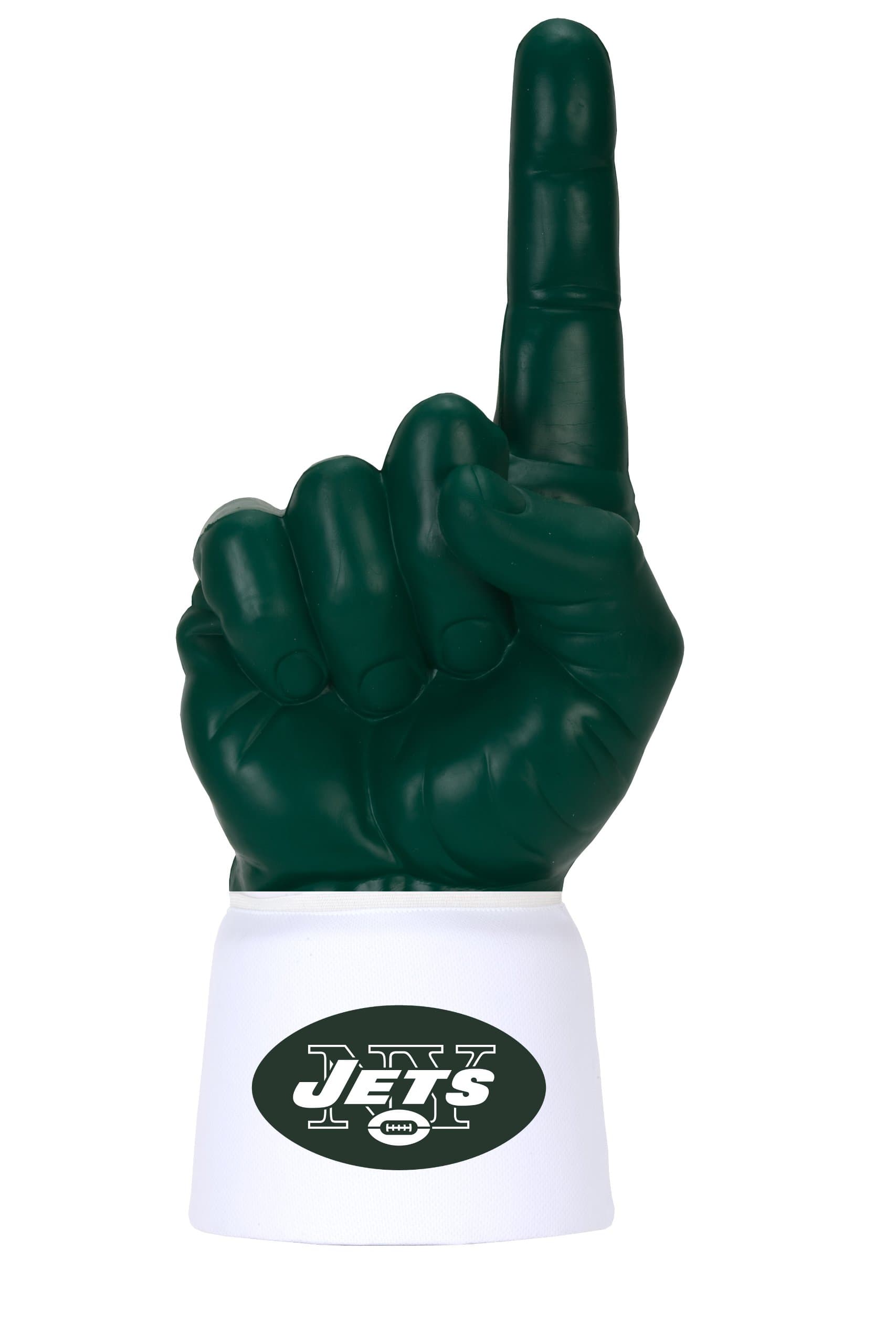 NFL New York Jets White Jersey Sleeve with #1 Forest