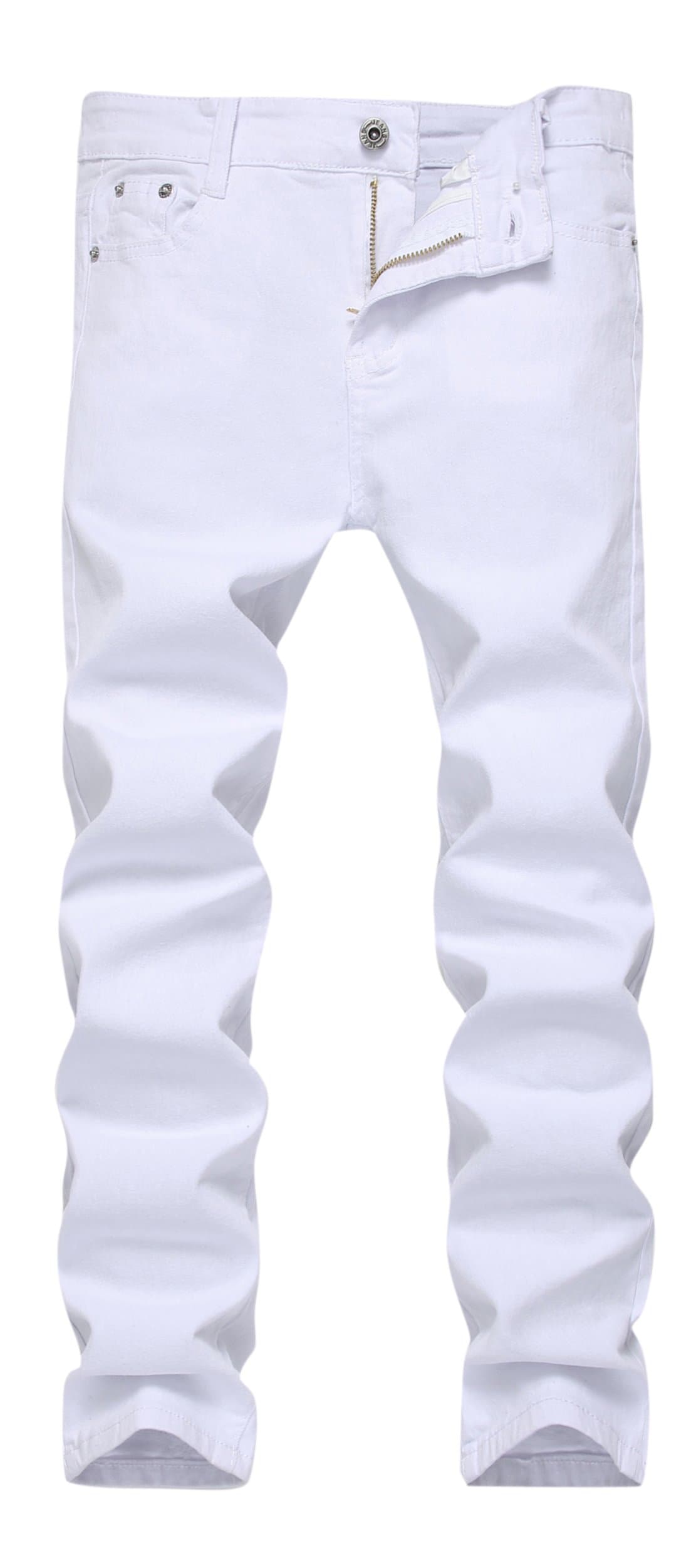 Boy's Skinny Fit Stretch Fashion Jeans Pants