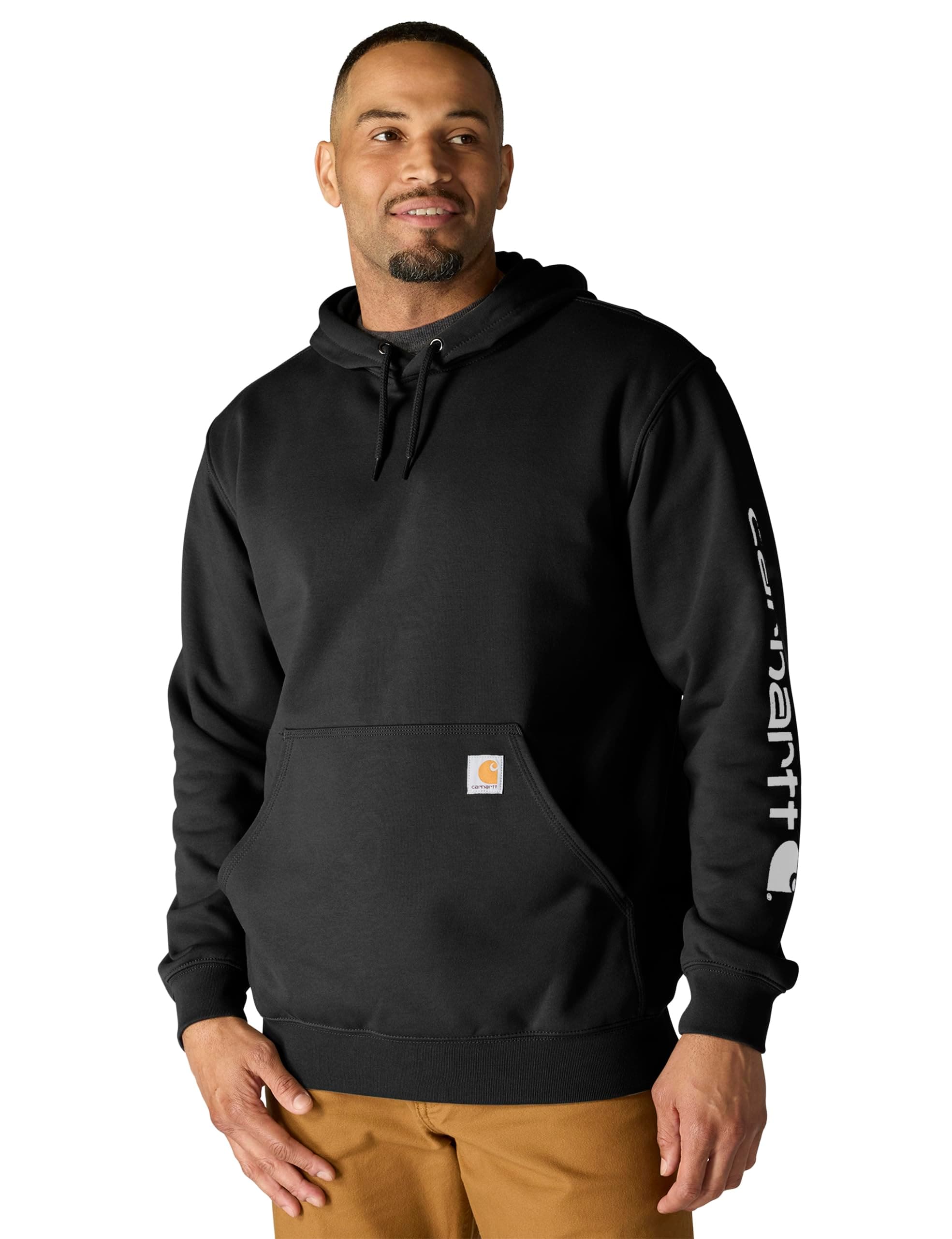 Herren Sleeve Logo Hooded Sweatshirt Kapuzenpullover (1er Pack)