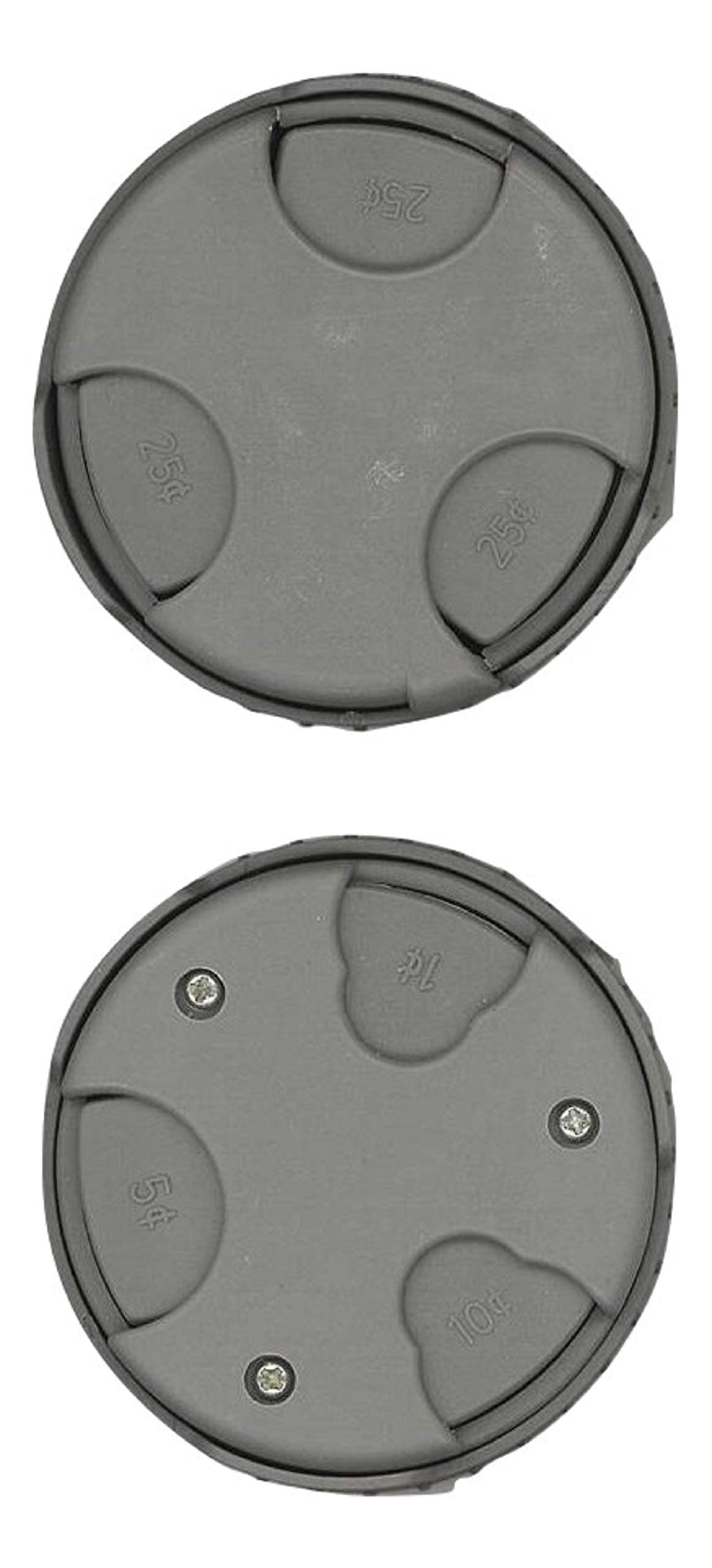 COIN MATE Pocket Organizer Change Holder - Great Gifts for Mens Wallet, Womens Purse, Double Sided Slots for U.S. Quarters, Dimes, Nickels, Pennies, Euros, 2018 Money Organizer for Car Travel