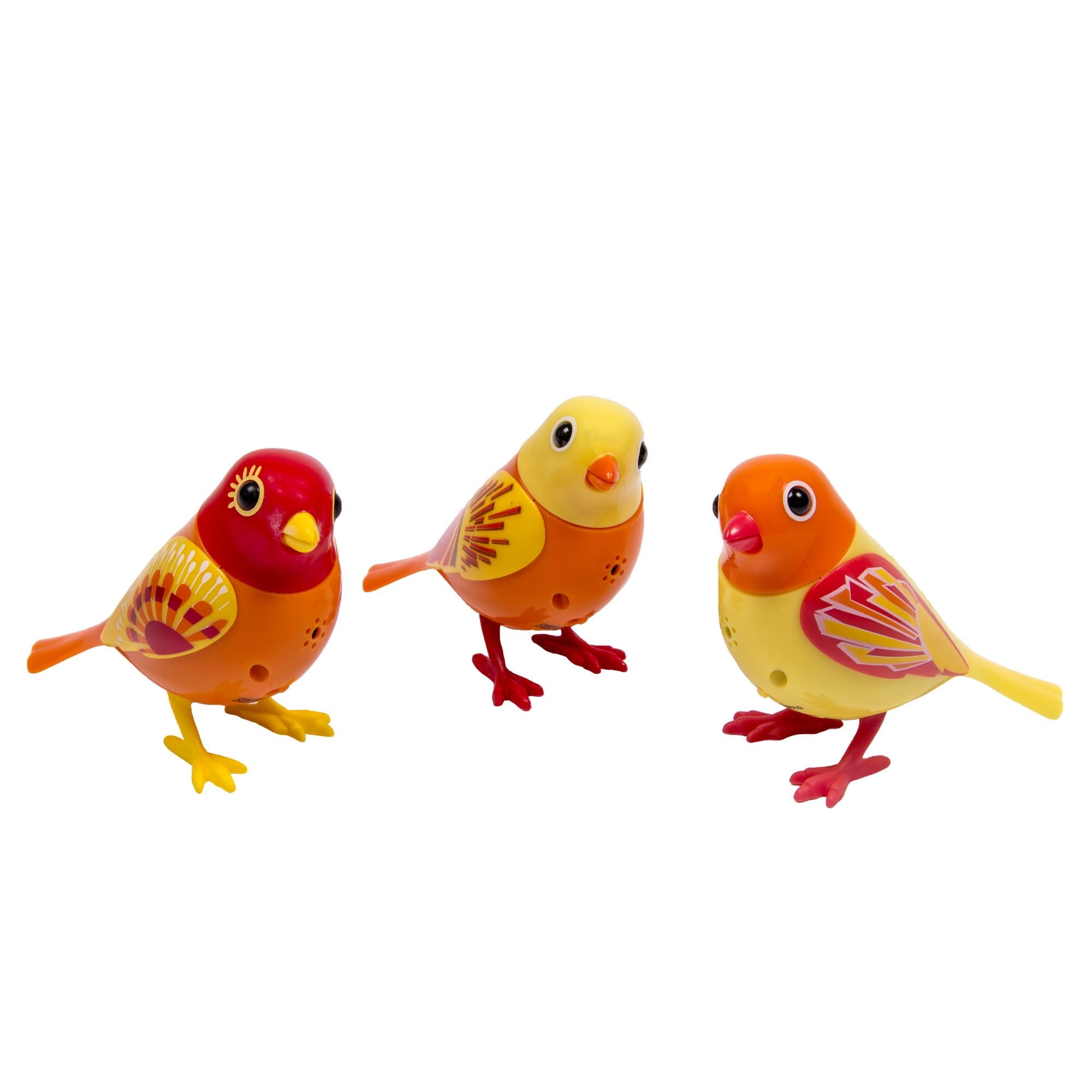 DigiBirds - 3 Pack Set of DigiBirds - Orange Set