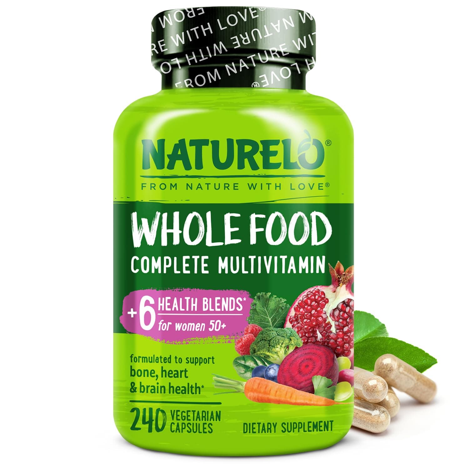 Whole Food Multivitamin for Women 50+, 240 count