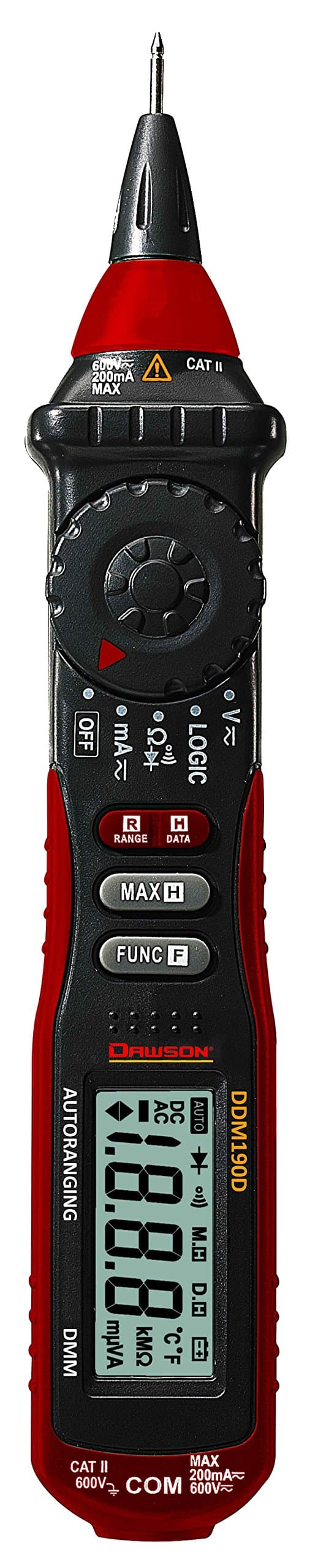 Dawson Tools DDM190D Pen-Type Digital Multimeter with Logic Test
