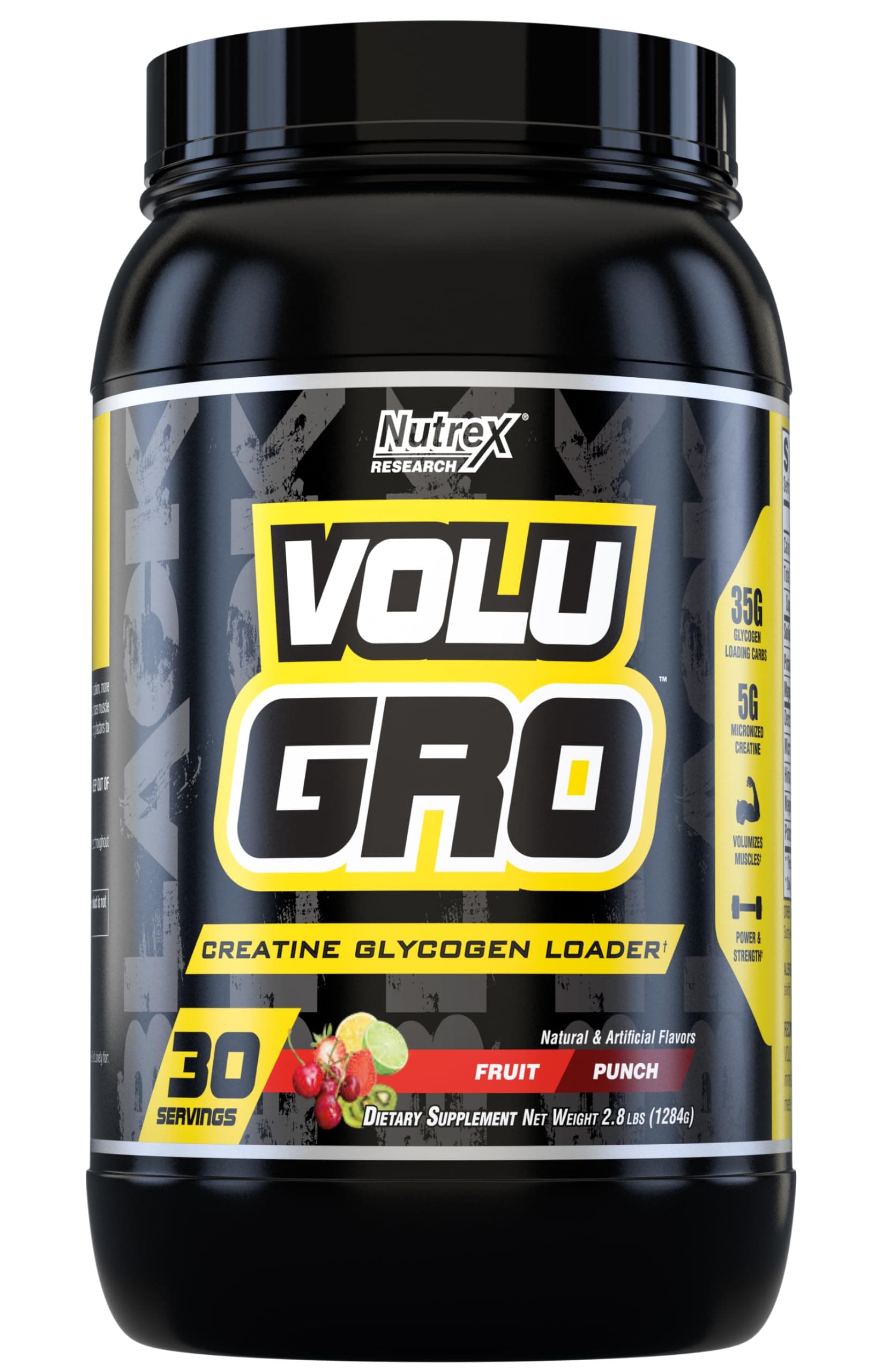 Volu GRO, Fruit Punch - 1284g