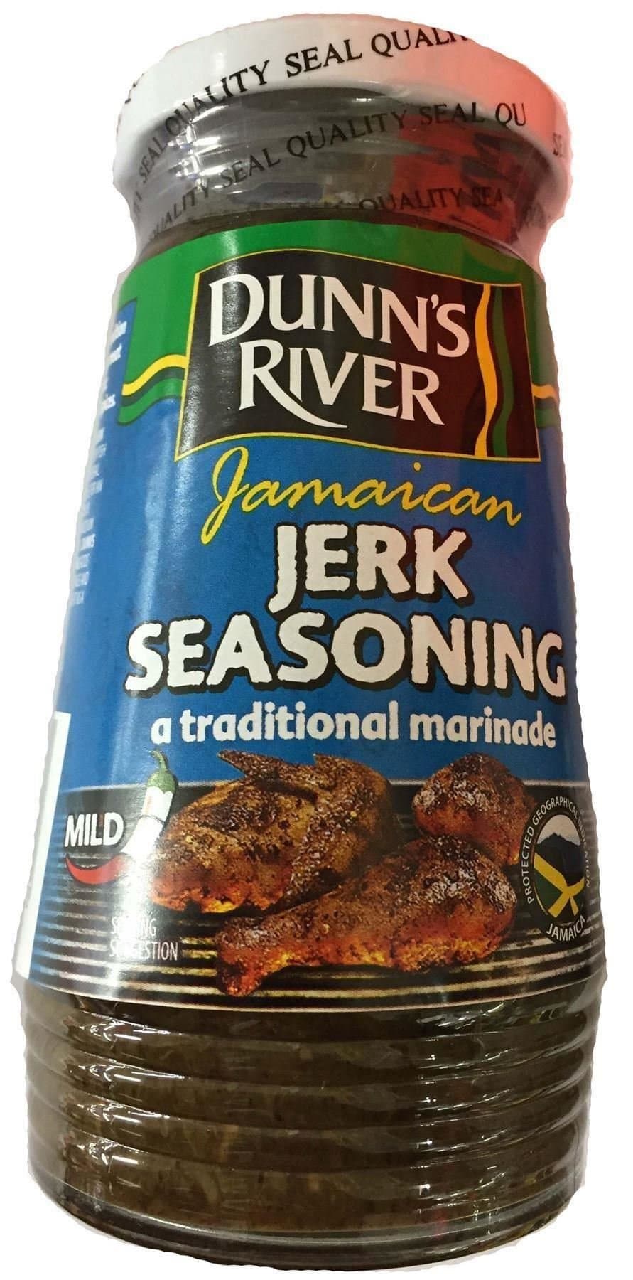 Dunn's RiverJamaican Jerk Seasoning Mild 300g (Pack of 6) - Jamaican Import