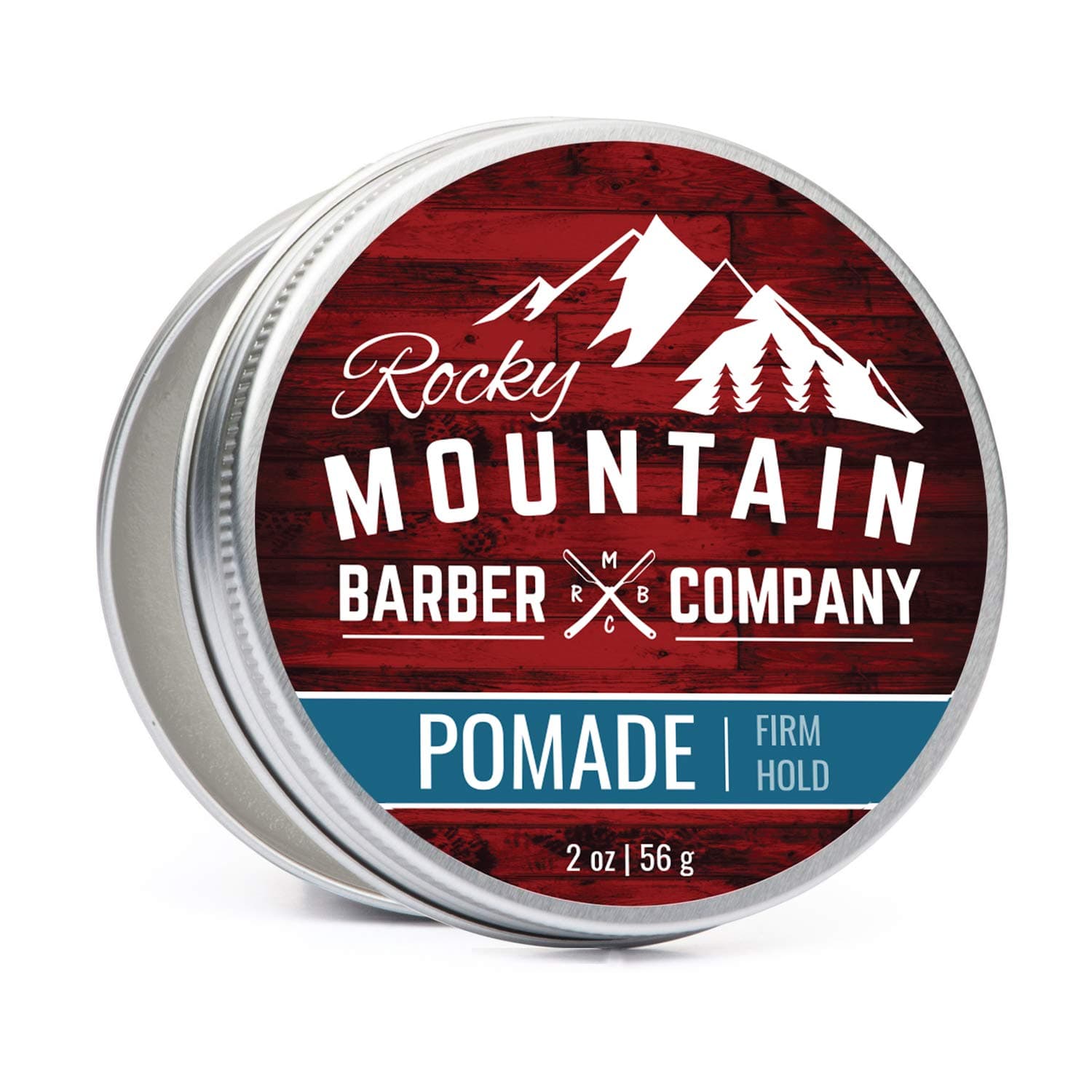 Pomade for Men – 2 oz Size - Classic Styling Product with Strong Firm Hold for Side Part, Pompadour & Slick Back Looks – High Shine & Easy to Wash Out – Water Based