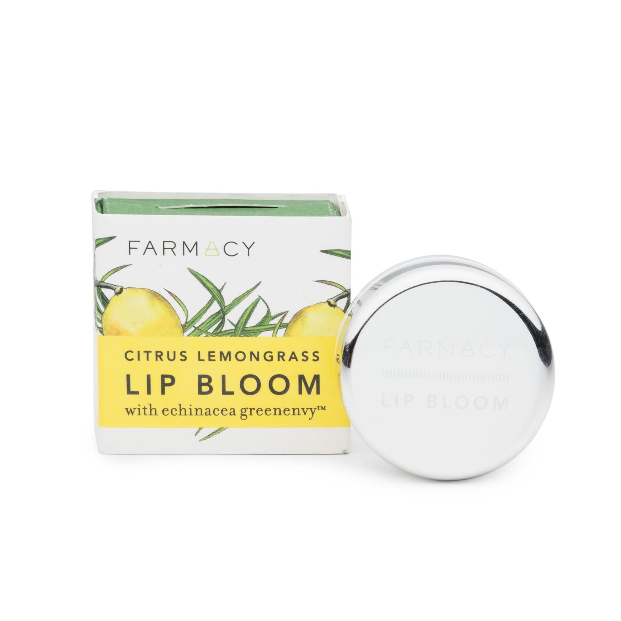 Farmacy Lip Bloom - Soothing Herb-Infused Lip Balm & Gloss - Citrus Lemongrass