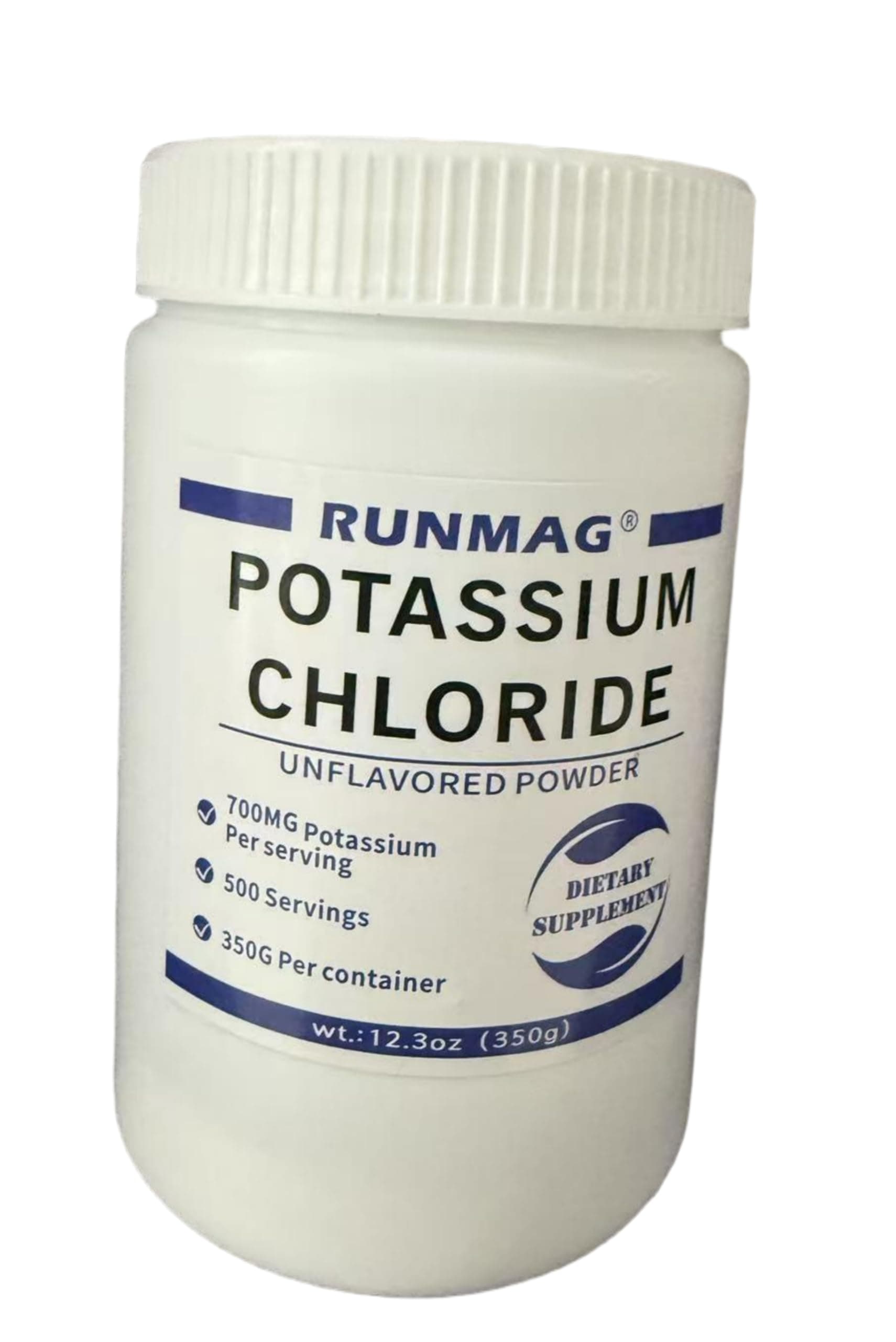 Potassium Chloride Powder - Salt Substitute 350g per Container