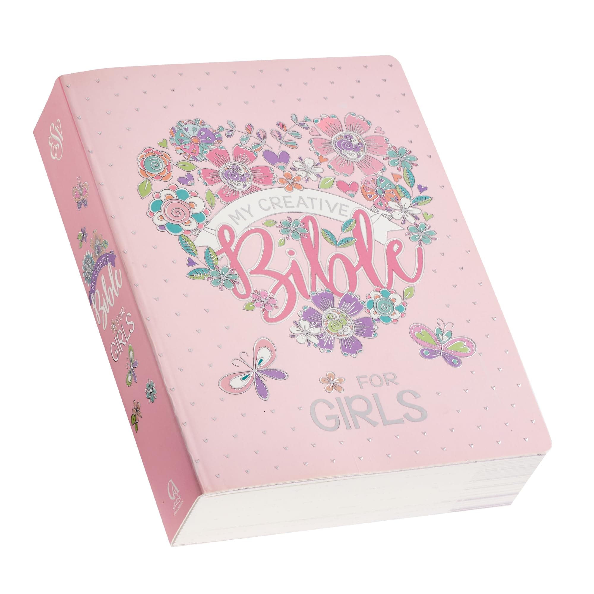 ESV My Creative Bible for Girls Softcover, Pink Floral