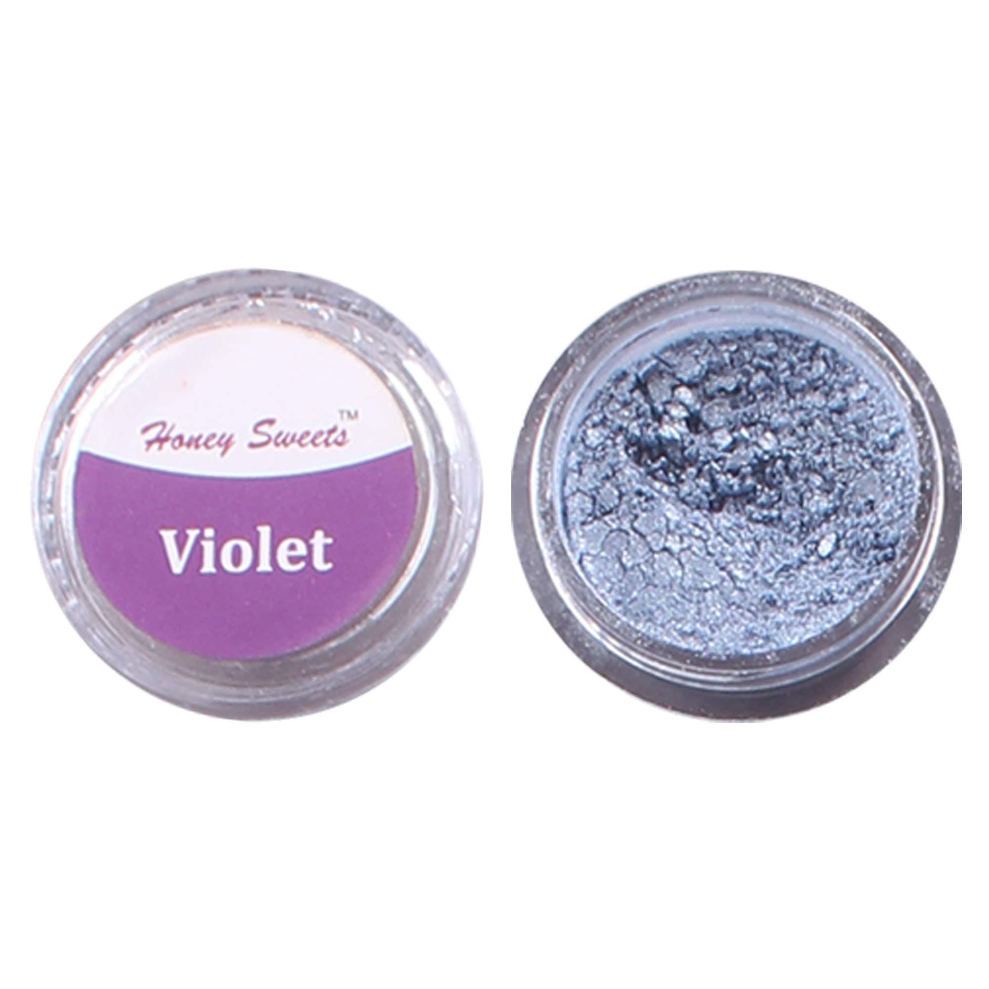 Edible Luster Dust for Painting on Cakes and Chocolates (4.25 Grams, Violet)