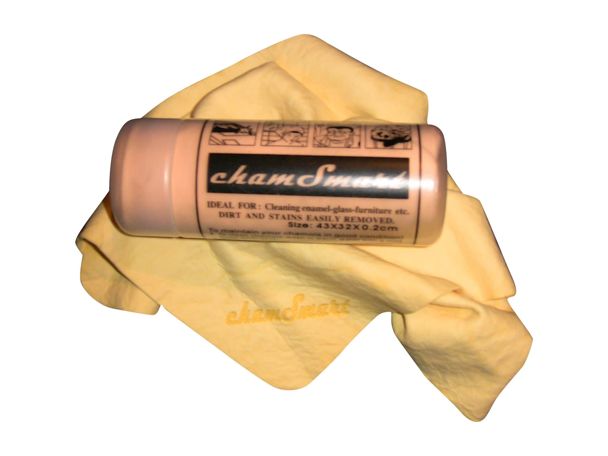 Car Wash Towel – Supreme Quick Dry Chamois Cleaning Cloth – Premium Quality – Way Better Than Microfiber – SAFE Scratch-Free And Lint-Free Water Absorbent – Awesome Value – Protect Your $50K Investment - Absolute Satisfaction Guarantee! (yellow)