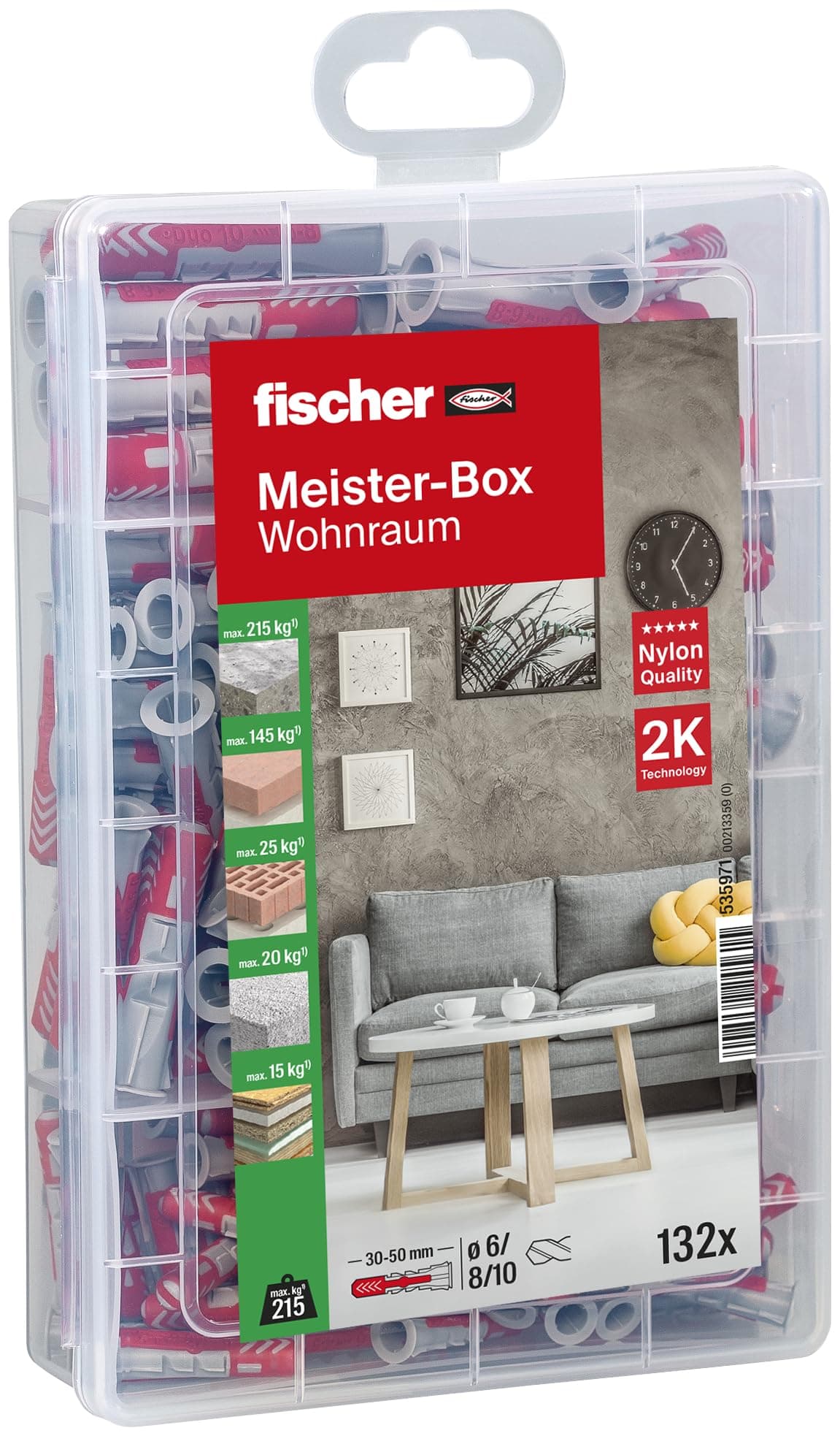 Master Box with Wall Plugs SX, 535971