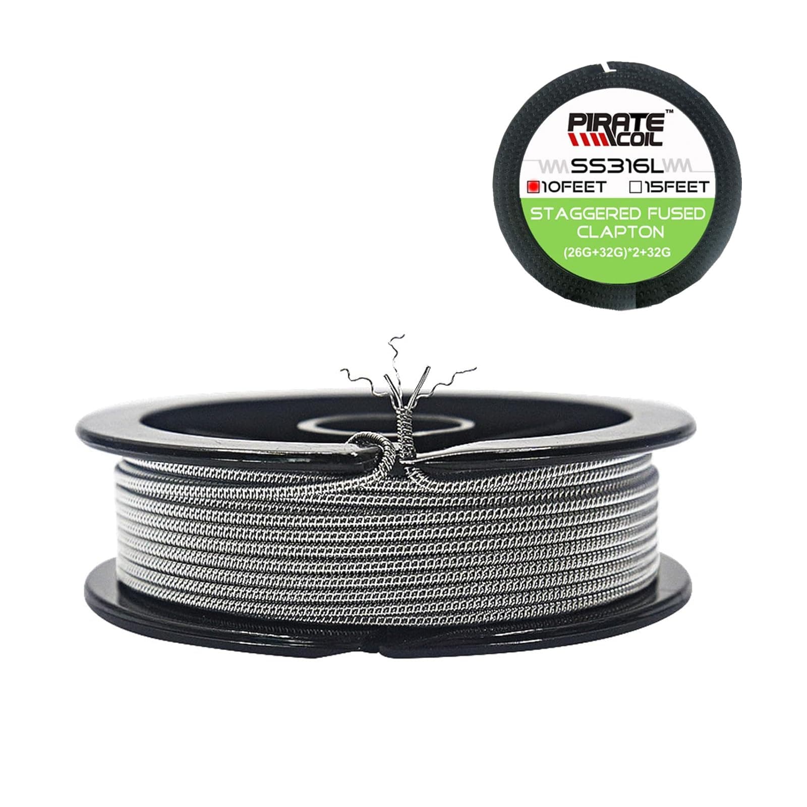 Stainless Steel Clapton SS316L Wire for Cutting Foam Hot Heating Handmade Household Resistence Wiring Use