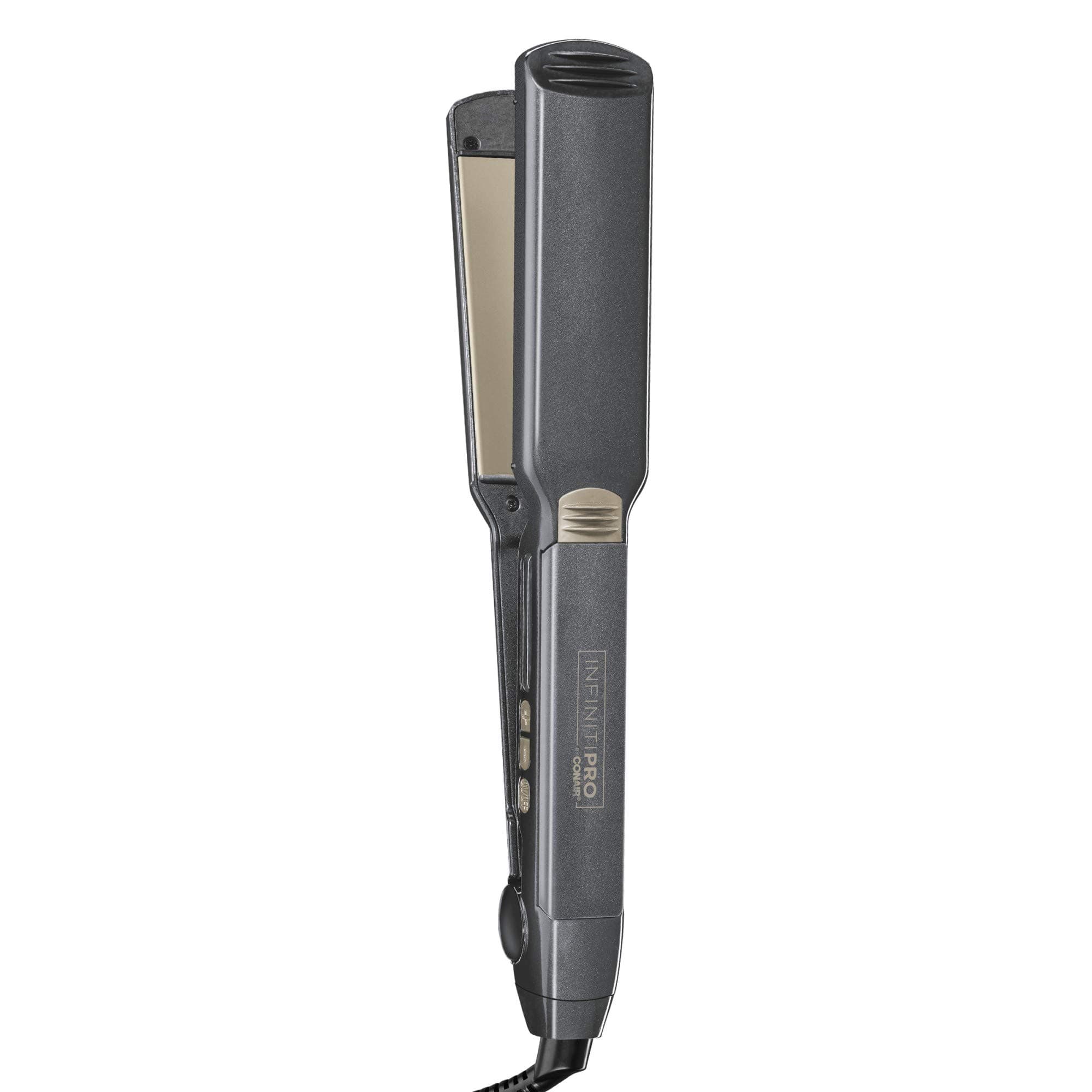INFINITIPRO BY CONAIR Infiniti Pro 1 1/2 Inch Tourmaline Ceramic Flat Iron Straightener, Grey