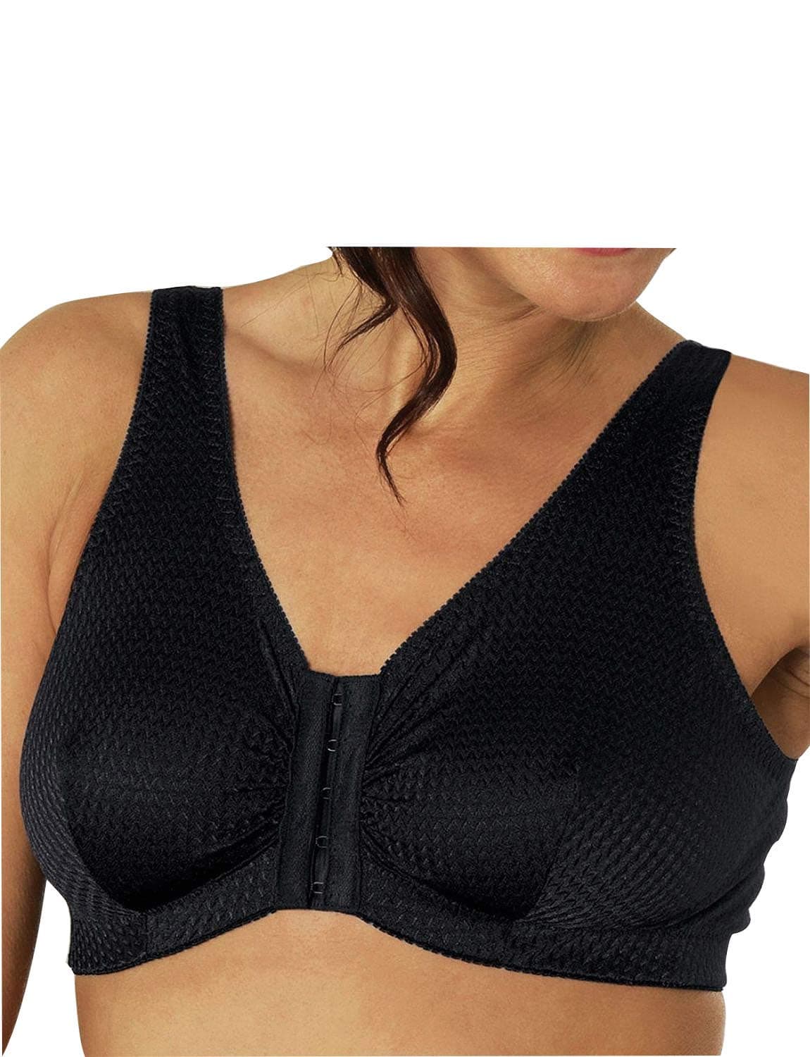 Eden House Ladies Front Fastening Bra Non Wired Magic Cotton Bra