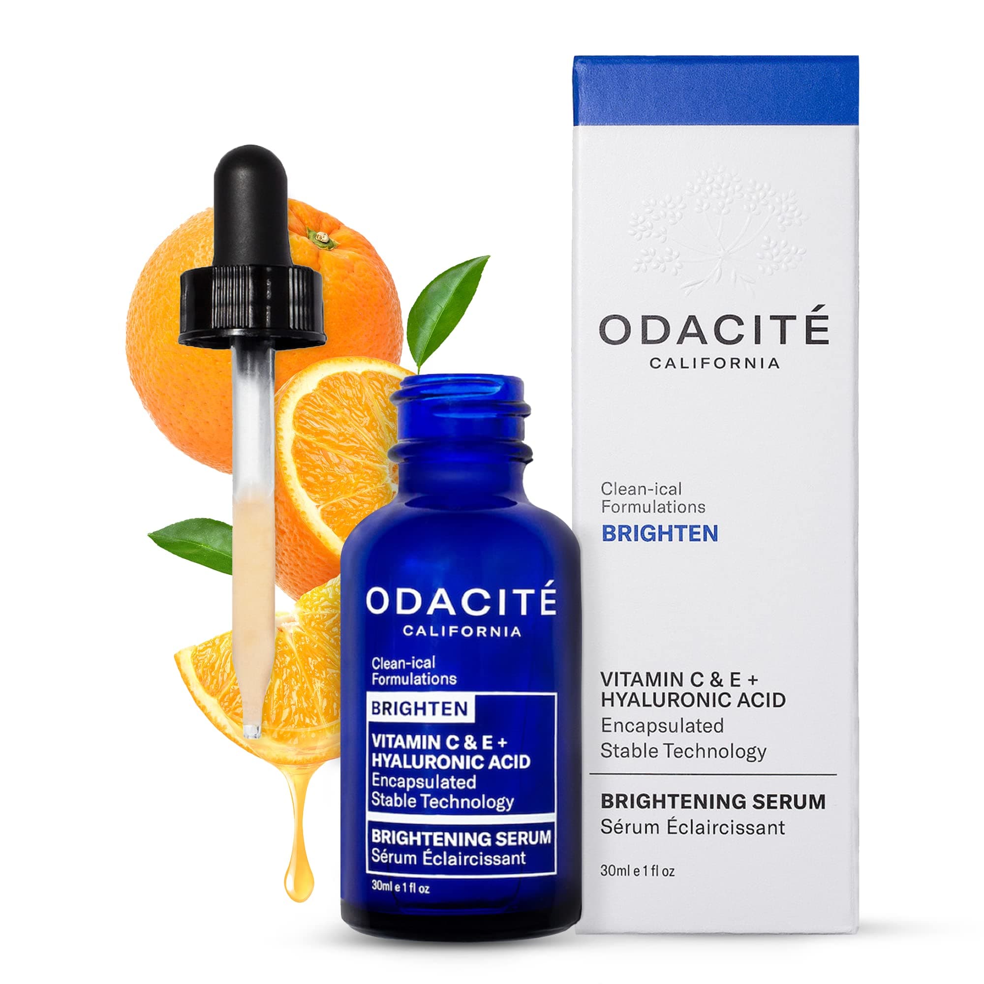 Odacite Brightening Serum Vit C & E + Hyaluronic Acid 30ml