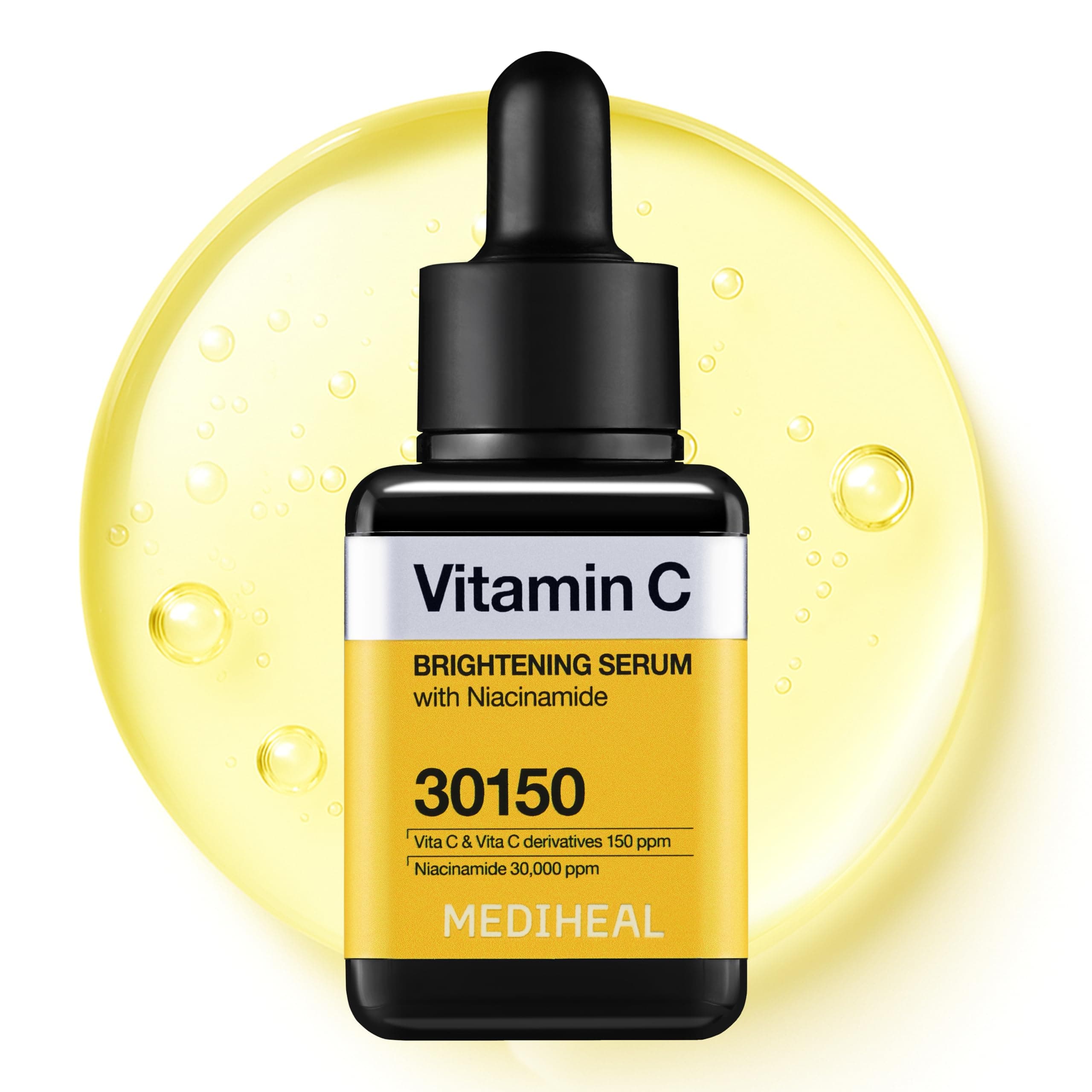 Vitamin C Brightening Serum (1.35 fl oz, 1 Pack) - Tone-Texture-Glow Care, Manage Skin with Vitamin C, Niacinamide, Hyaluronic Acid