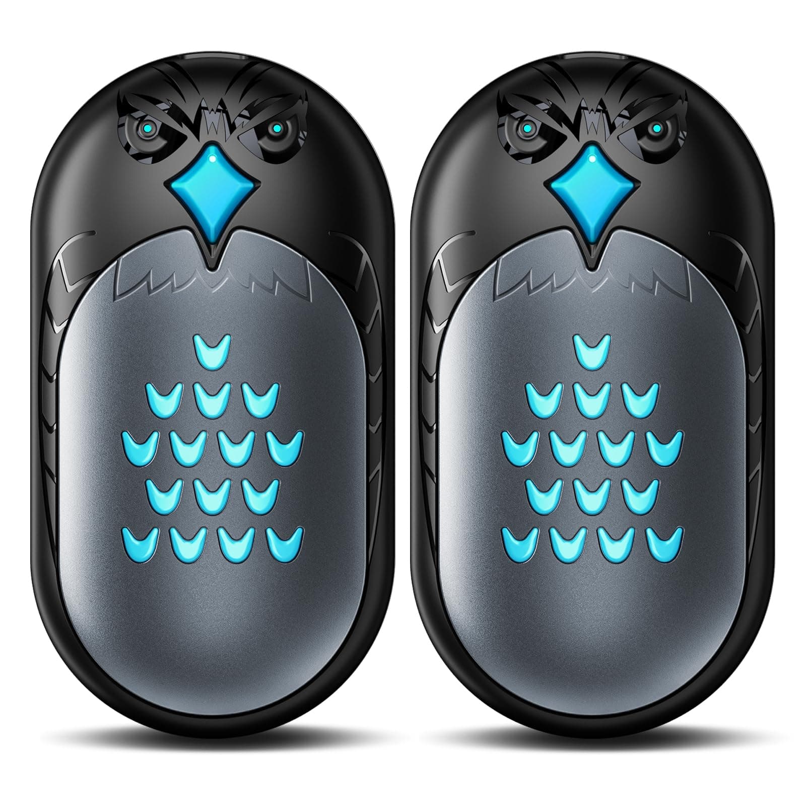 Hand Warmers Rechargeable, 2 Pack 6000mAh Electric Portable Heater, 20 Hrs Long Heating Hot Pockets Hand Warmer, Hunting Gear, Gifts for Women, Men, Raynauds, Camping, Golf, Outdoors