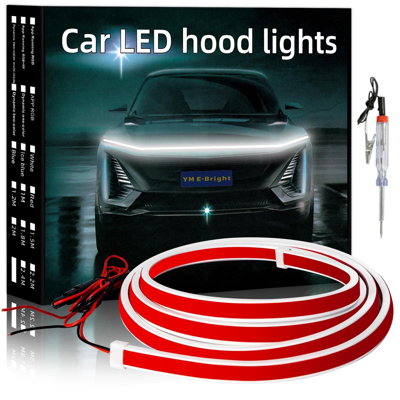 Dynamic Scan Start Up Hood Light Strip