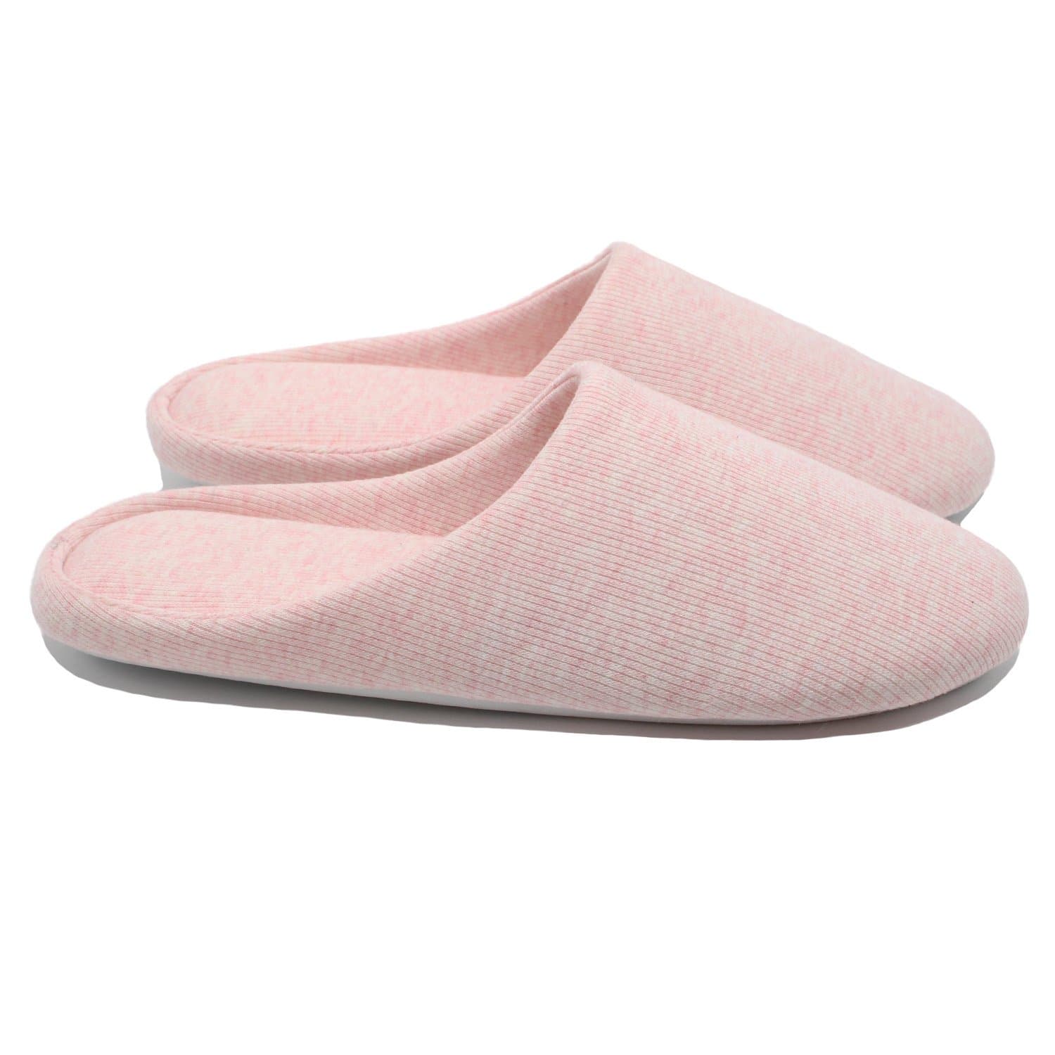– Womens Indoor Washable Cotton Memory Foam Slippers Ladies Slip-Ons House Shoes Bedroom Sleepers Lightweight Breathable Non Skid Rubber Sole