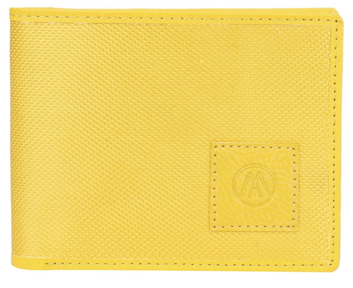 MarkQues Yellow Tetoron Men's Wallet (MR-4411)