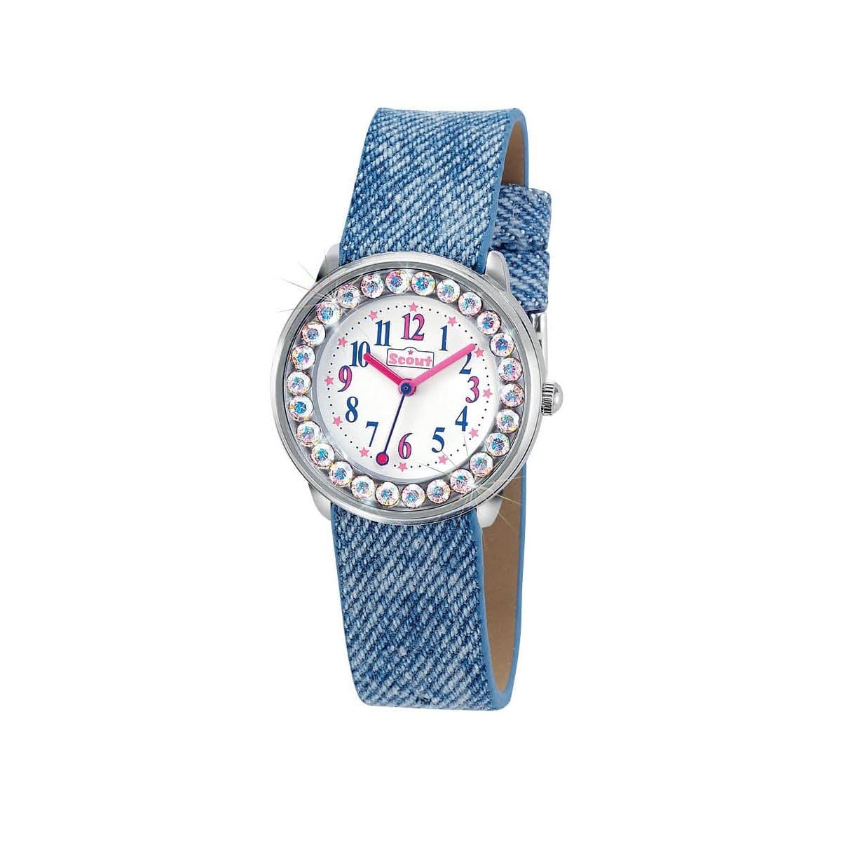 Scout 280381008 Girls’ Watch Analogue Quartz Faux Leather