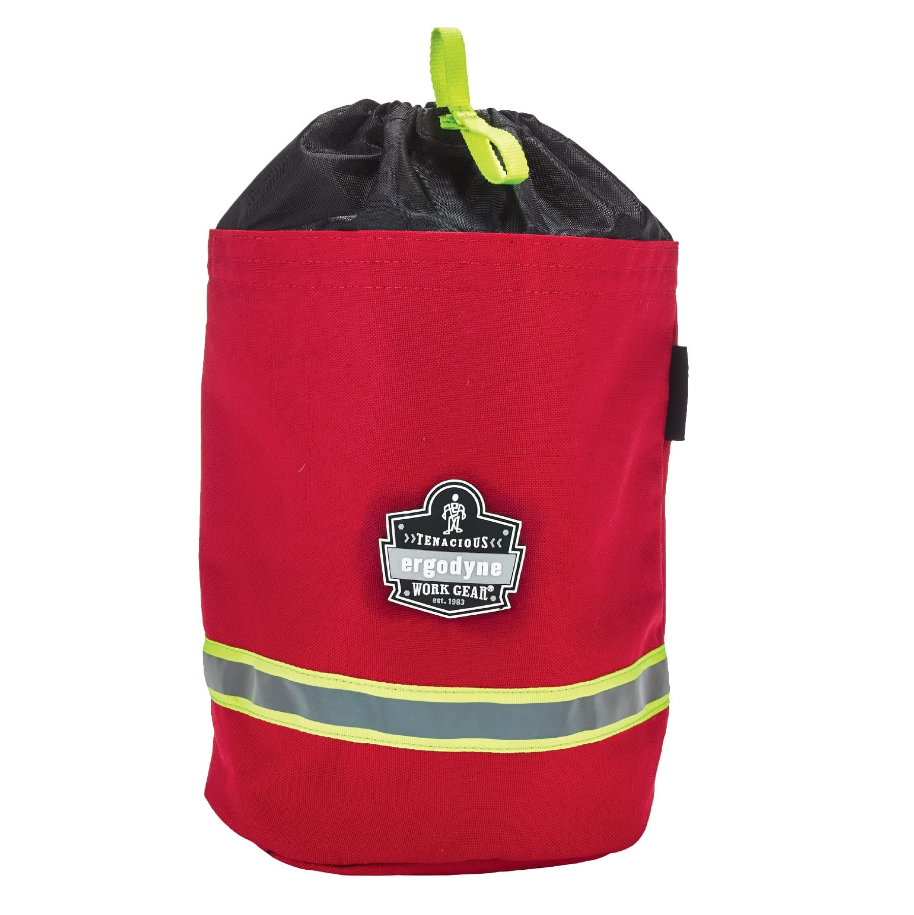13081 Arsenal 5080L Fireman's SCBA Respirator Firefighter Mask Bag for air pack with Fleece Lining Red