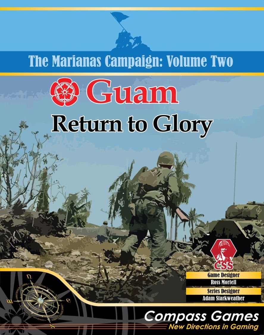CPS Compass Games: Guam, Return to Glory Board Game - Teen, Young Adult - Board Game - Game board, Game pieces, Instructions