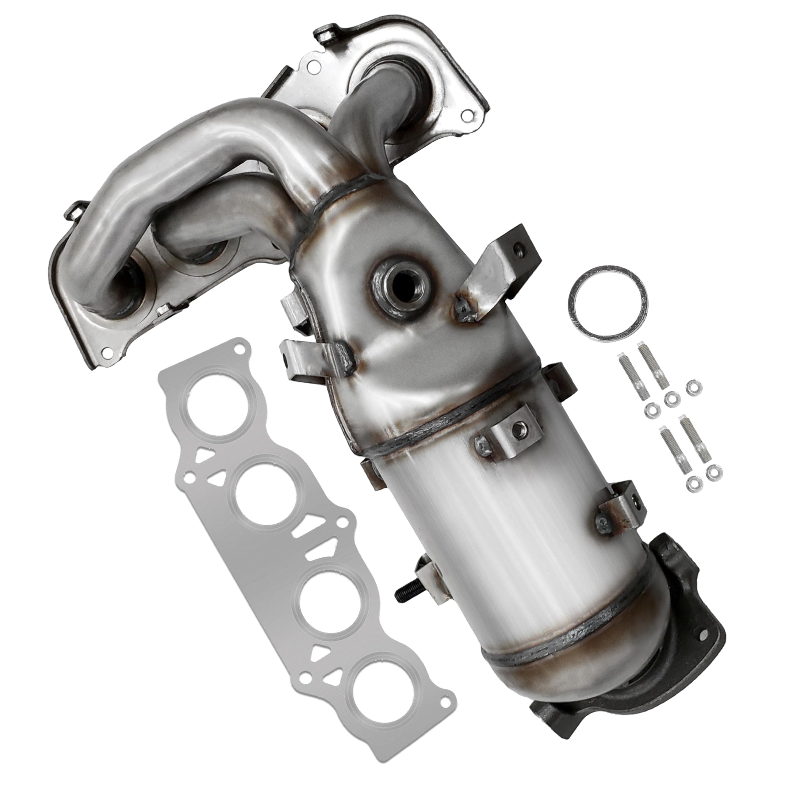 JT Exhaust Catalytic Converter Compatible with Toyota Camry, Solara 2.4L 2002 2003 2004 2005 2006 (EPA Compliant)(Standard EPA Grade)